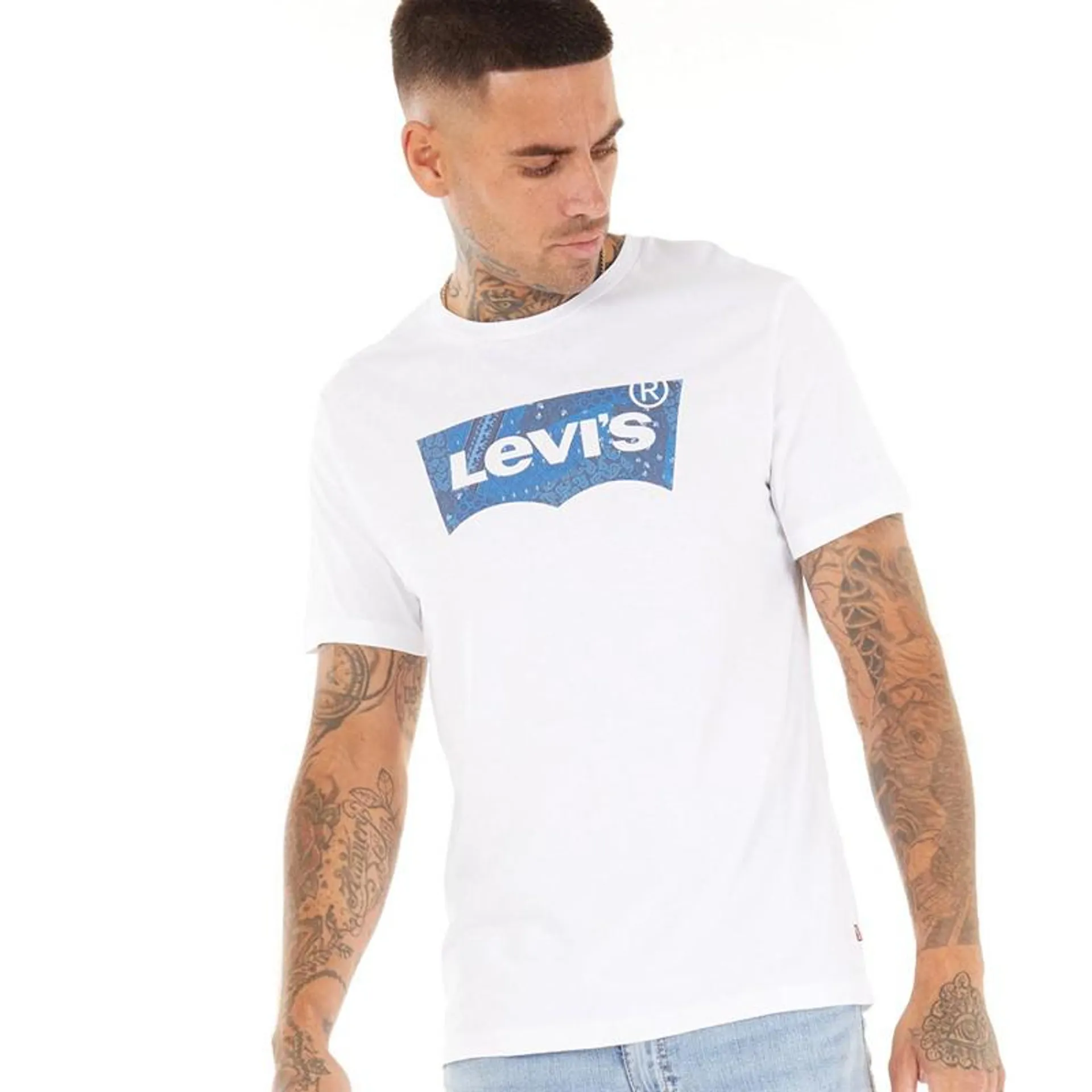 Levi's Mens Graphic T-Shirt Moonlight Blue