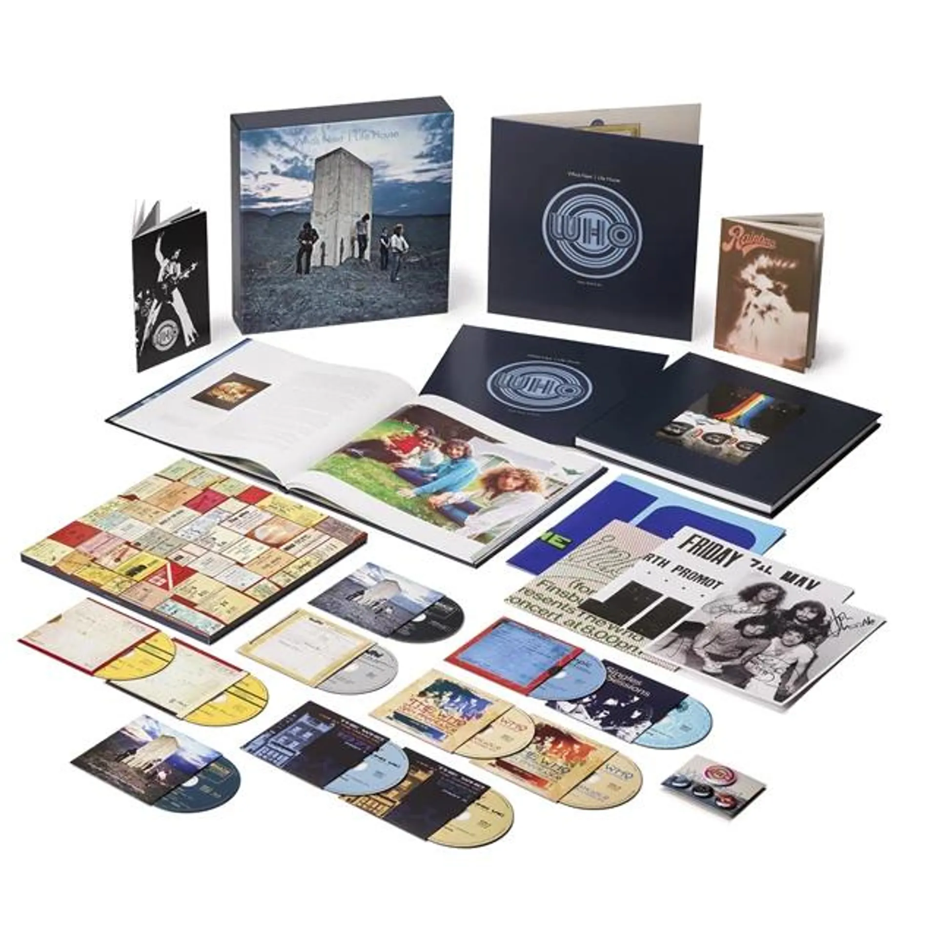 Who's Next: 50th Anniversary - 10CD + Blu-Ray & Graphic Novel