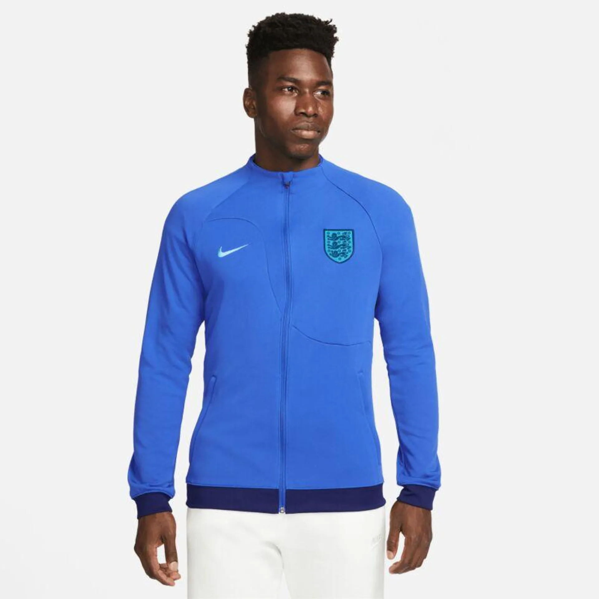 Nike England Academy Pro Anthem Jacket - Royal 2022-2023