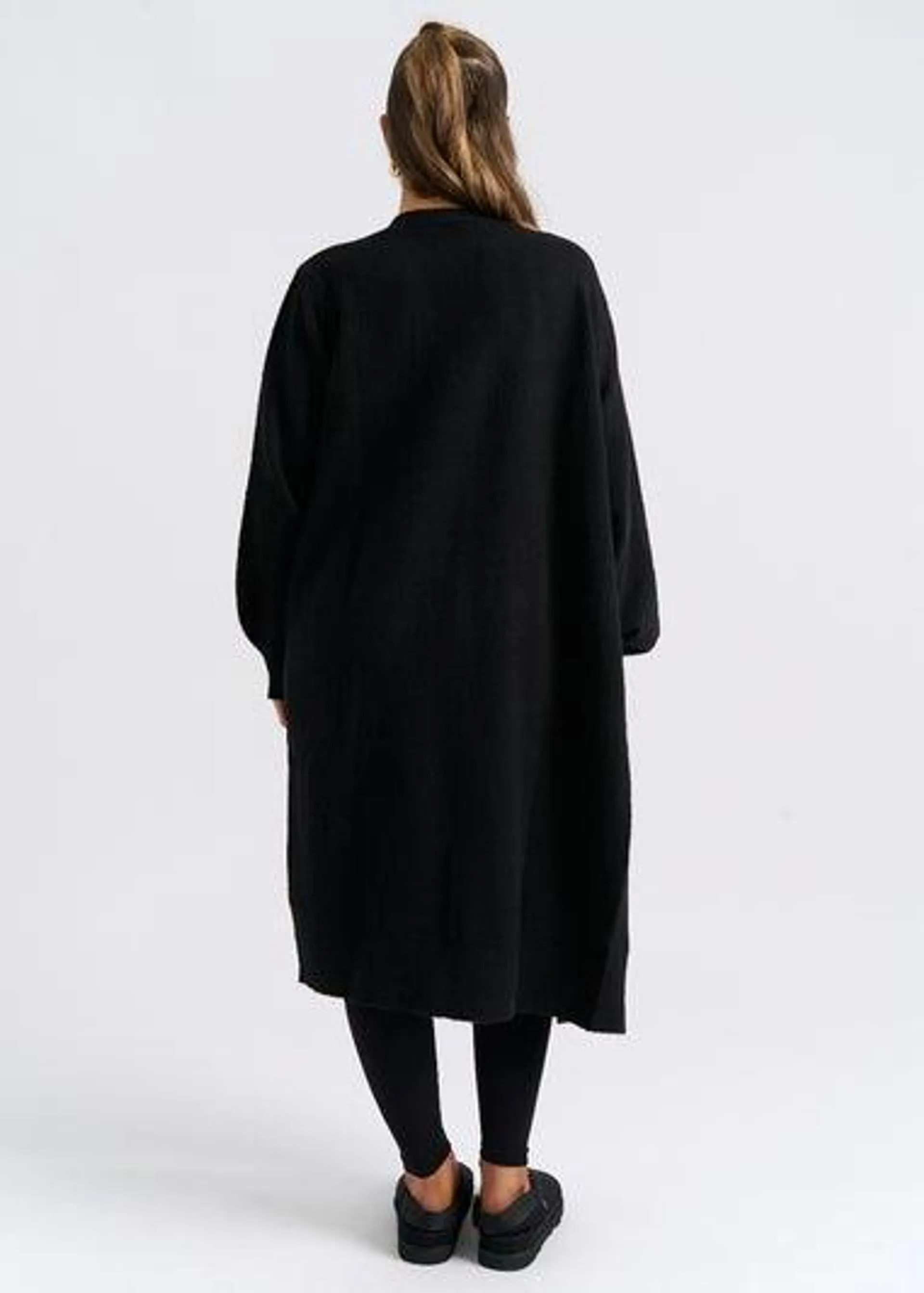 Urban Bliss Black Longline Cardigan