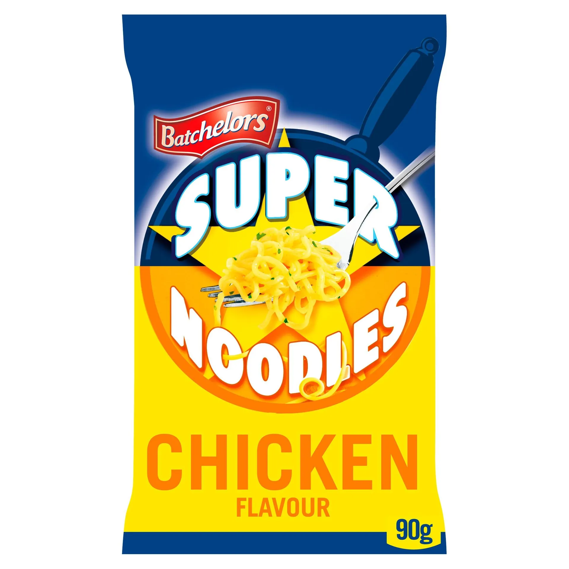 Batchelors Super Noodles Chicken Flavour Instant Noodle Block 90g