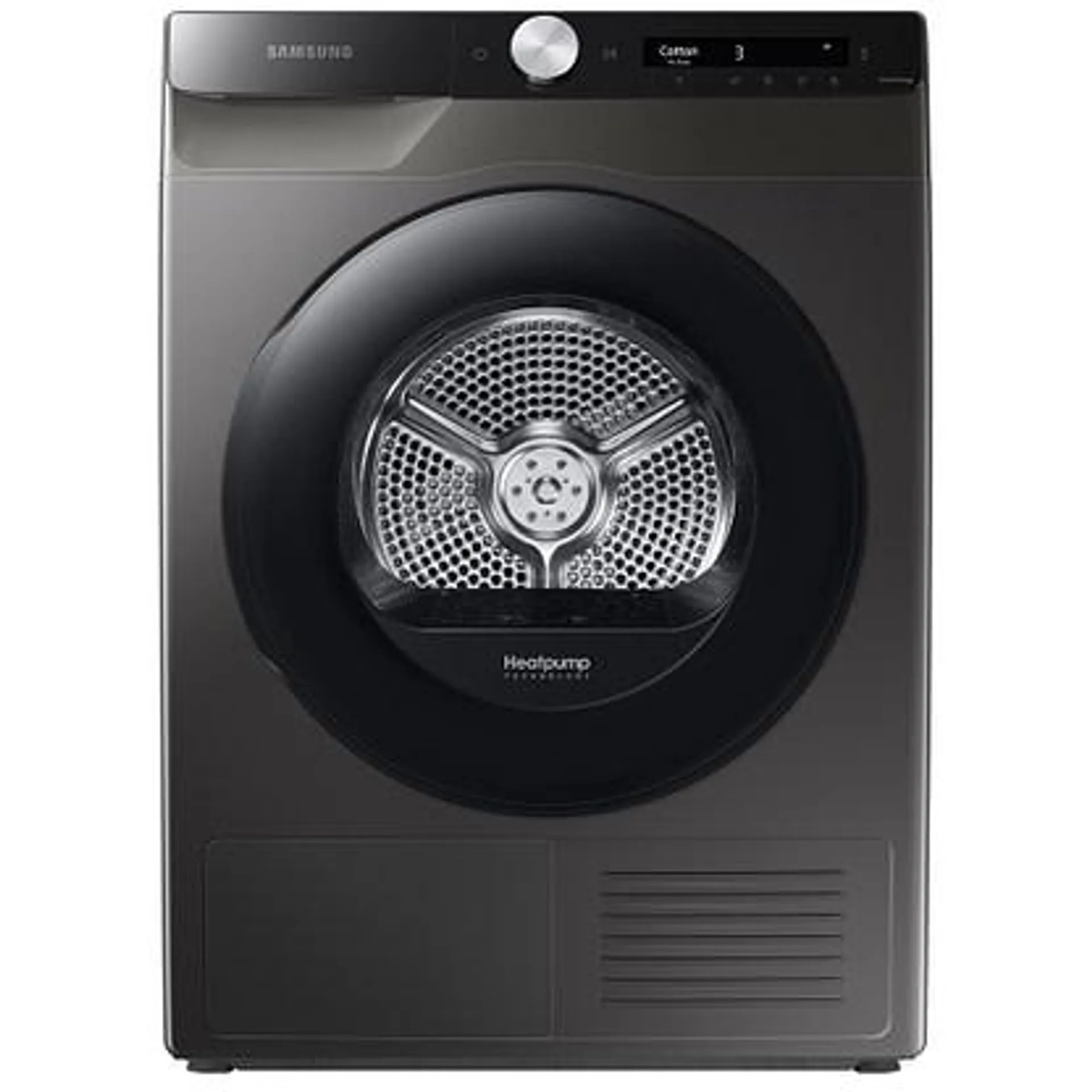 Samsung DV80T5220AX 8kg Series 5+ Heat Pump Condenser DV5000T Tumble Dryer – GRAPHITE