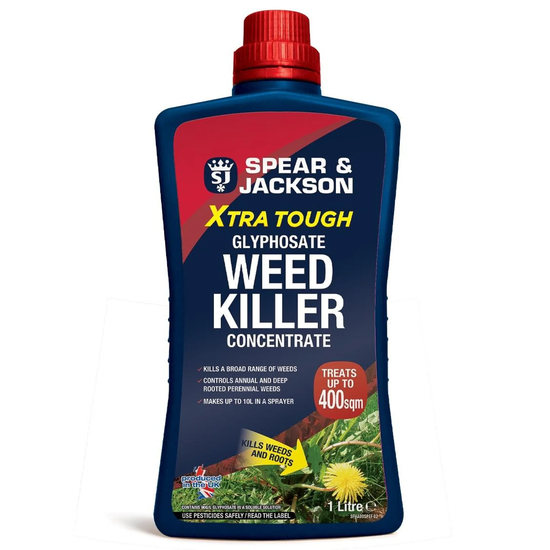 Spear & Jackson Xtra Tough Glyphosate Weed Killer 1L