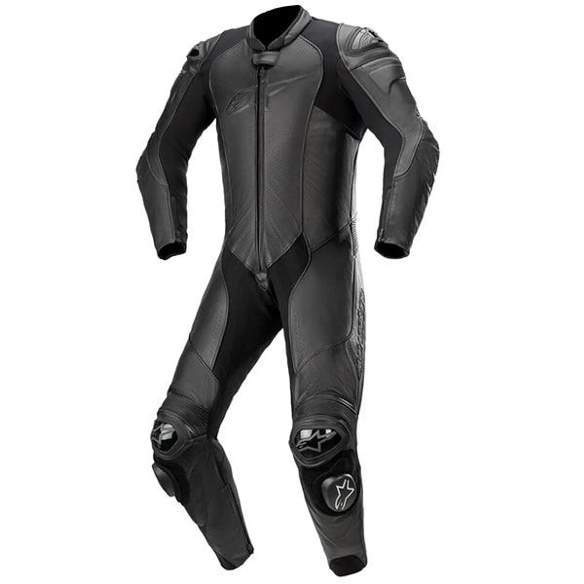 Alpinestars GP Plus V3 Graphite One Piece Leather Suit - Black