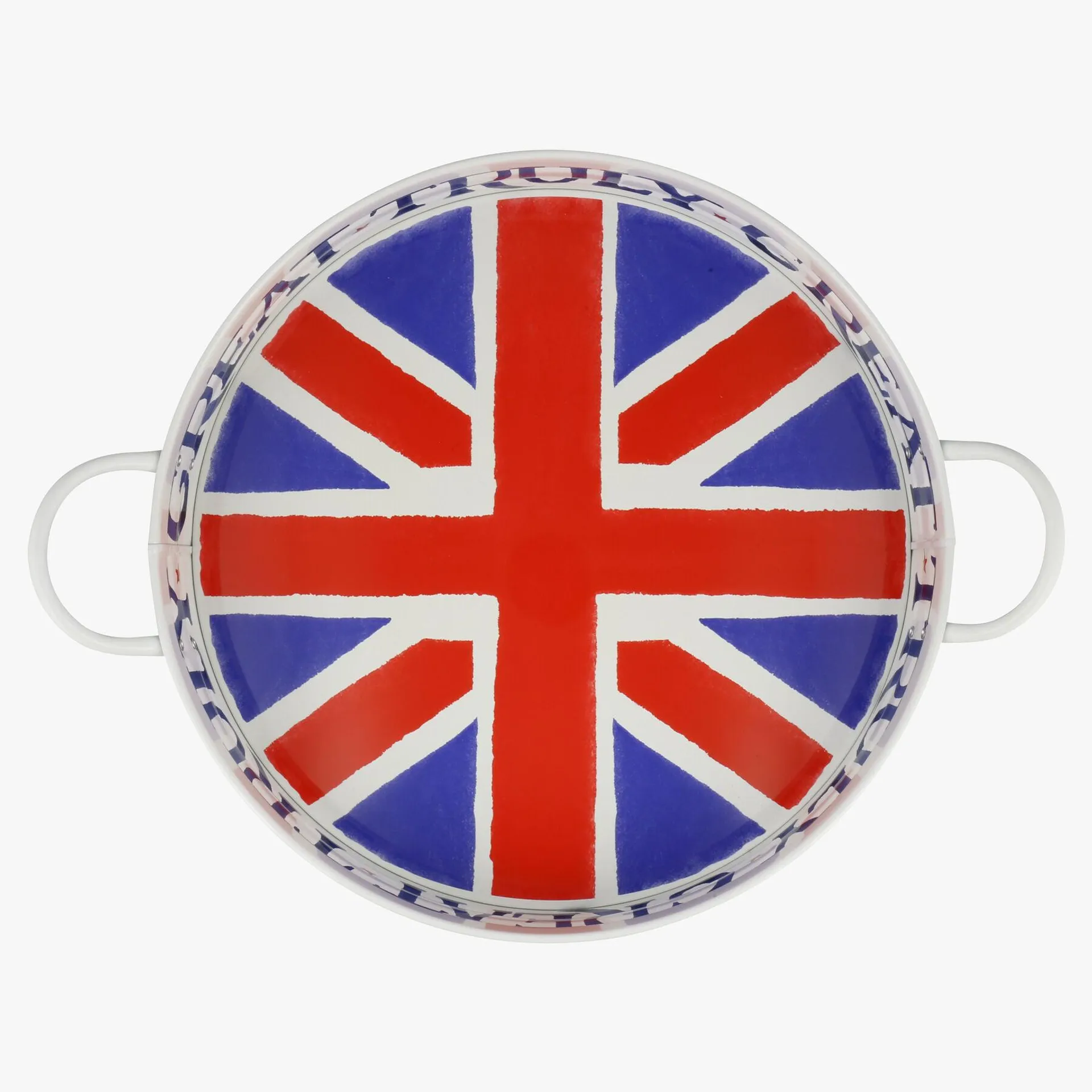 Union Jack Large Handled Tin Tray