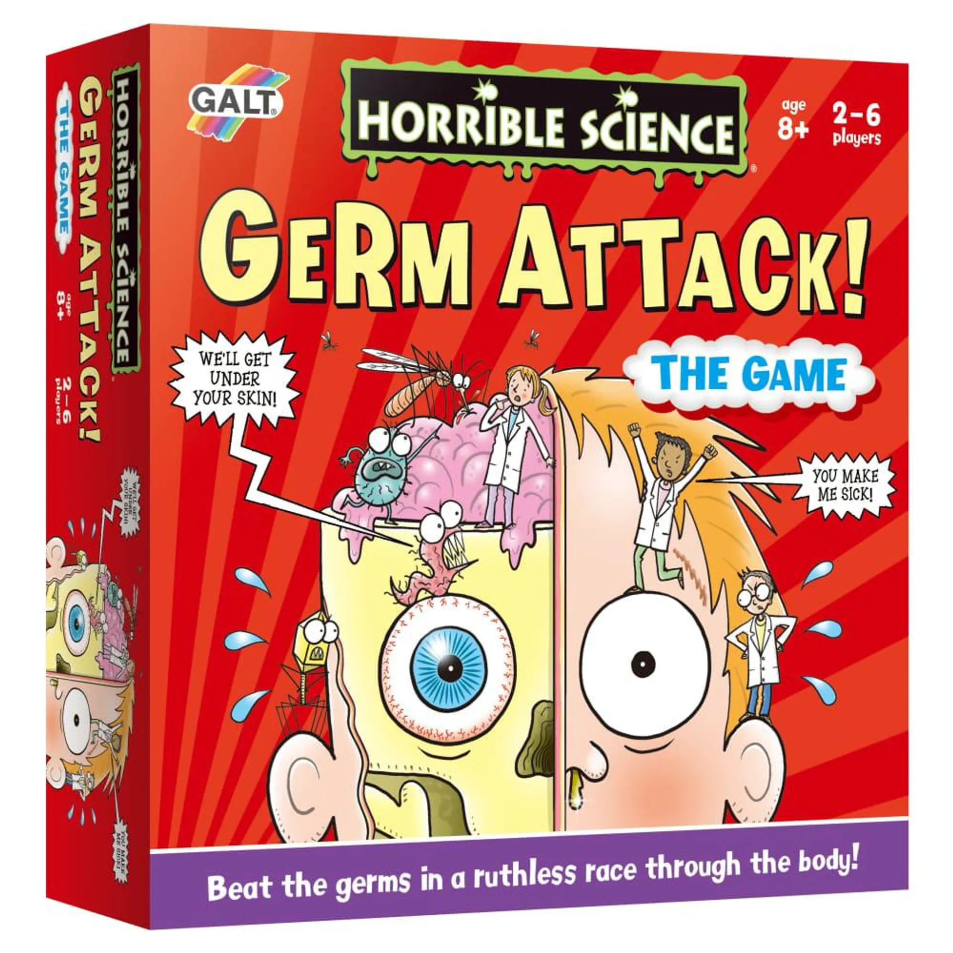 Horrible Science Game Germ Attack
