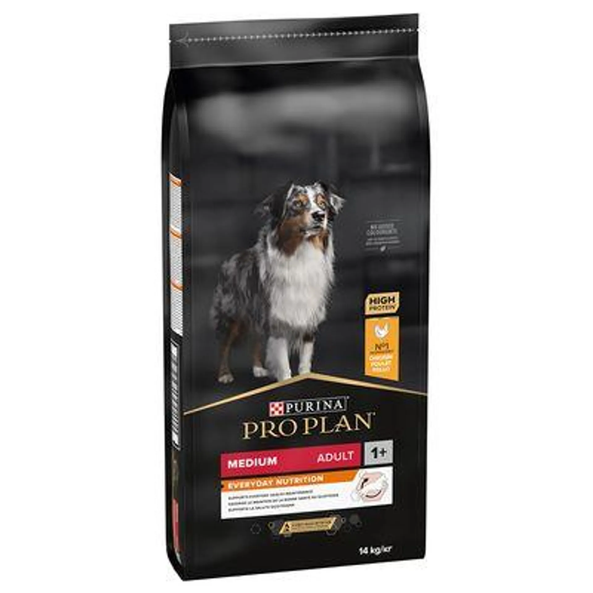 12/14kg PURINA PRO PLAN Dry Dog Food - 2kg Free! *