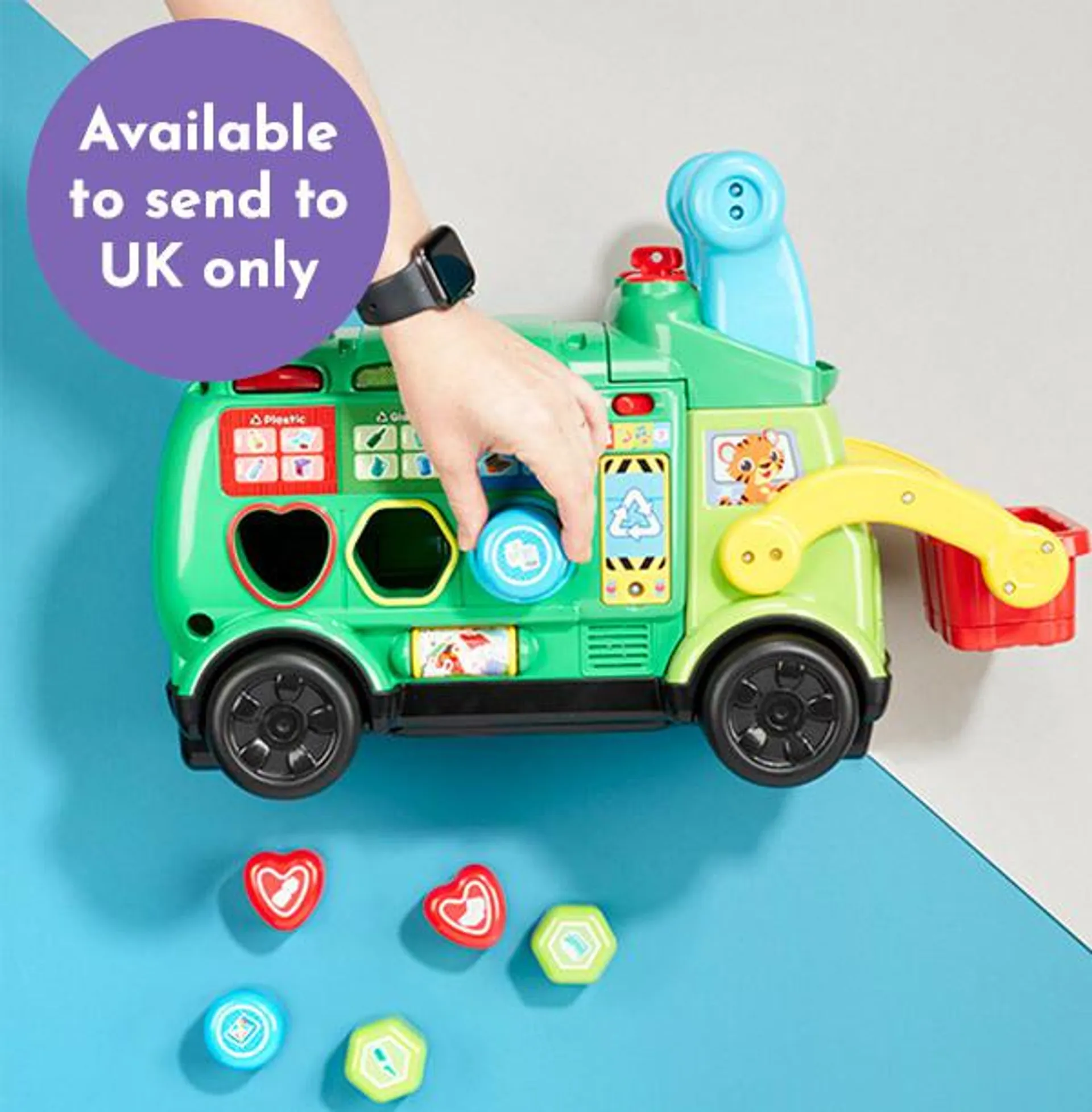 Vtech Ride & Go Recycling Truck WAS £49.99 NOW £32.99