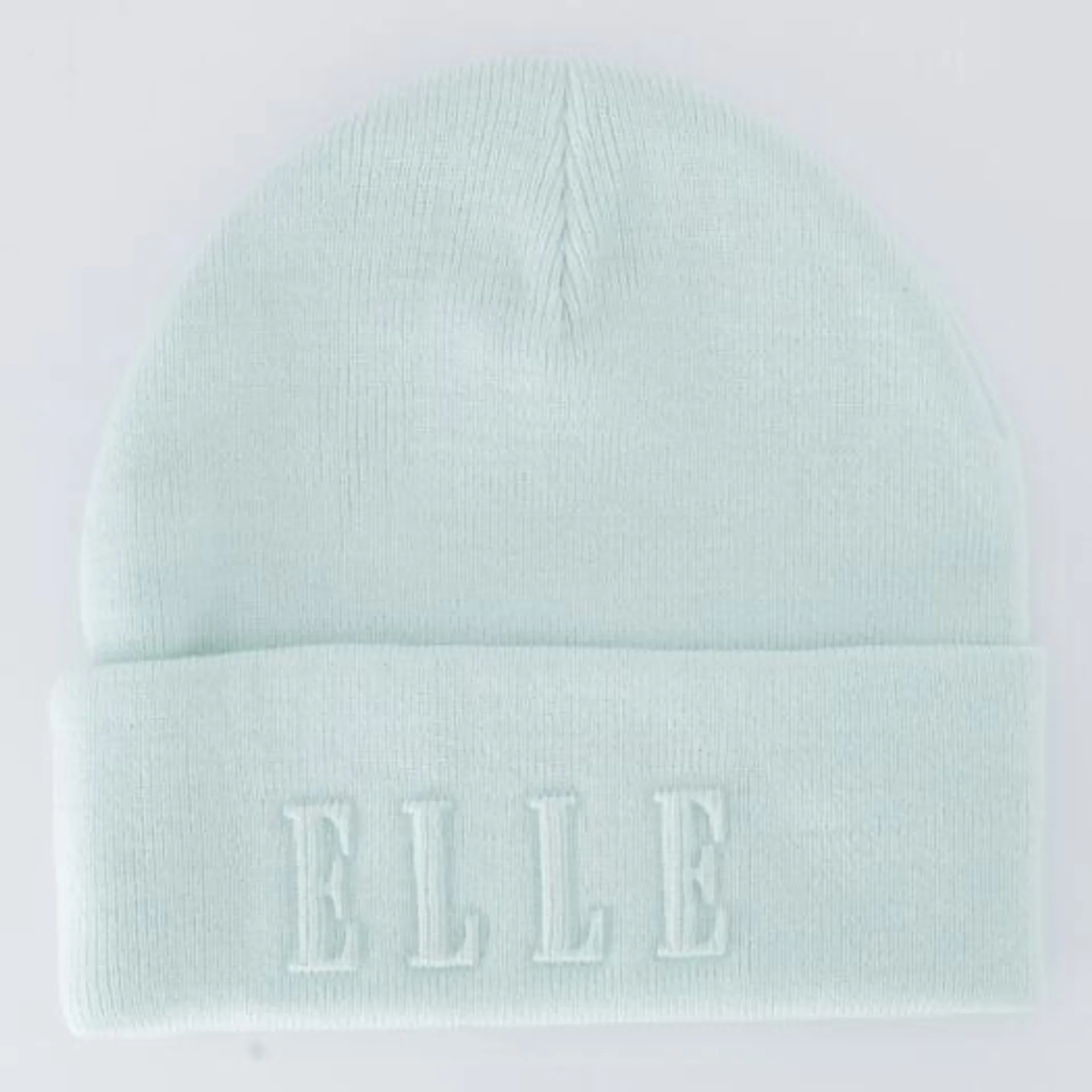 Mint Embossed Logo Beanie