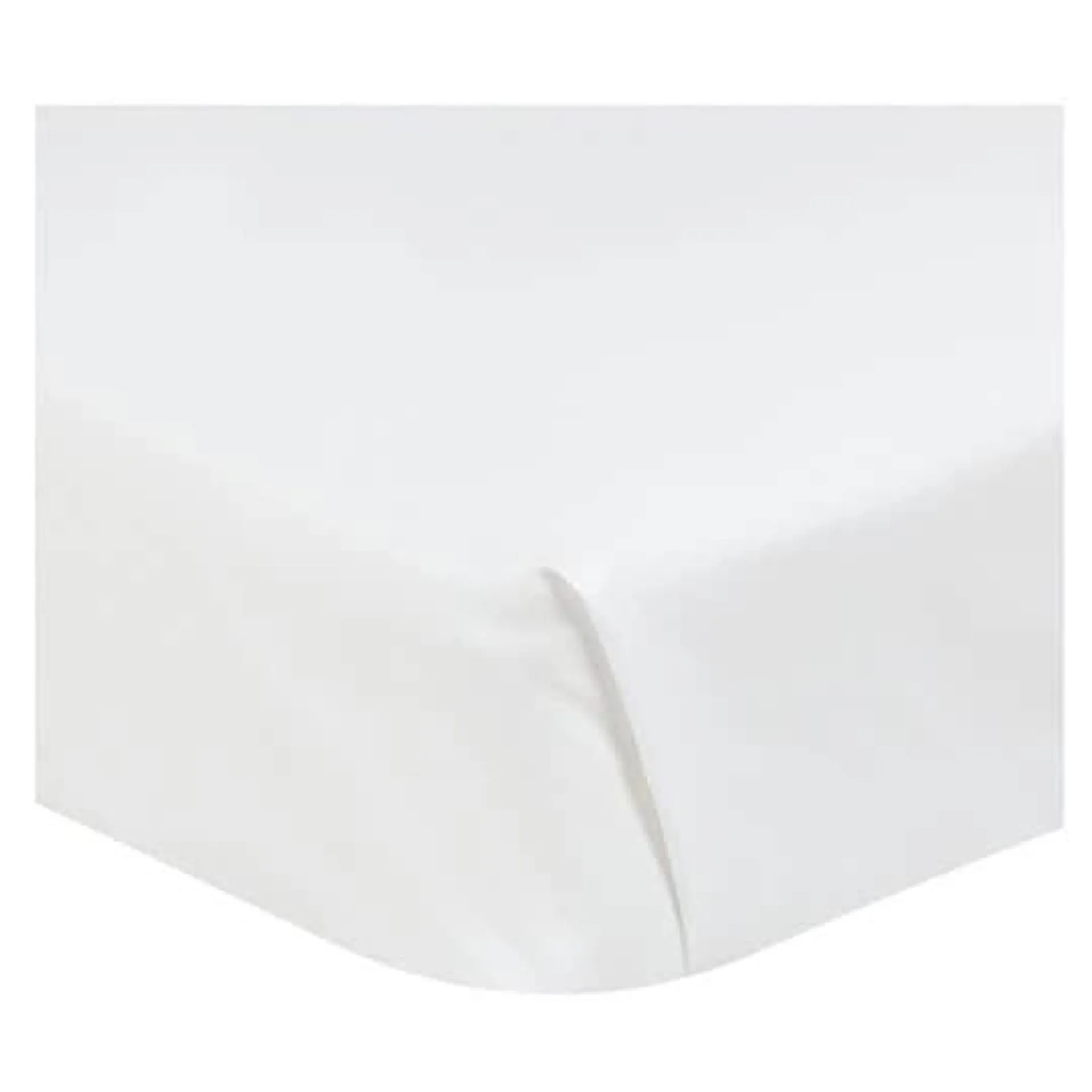Tesco 100% Cotton Flat White Double