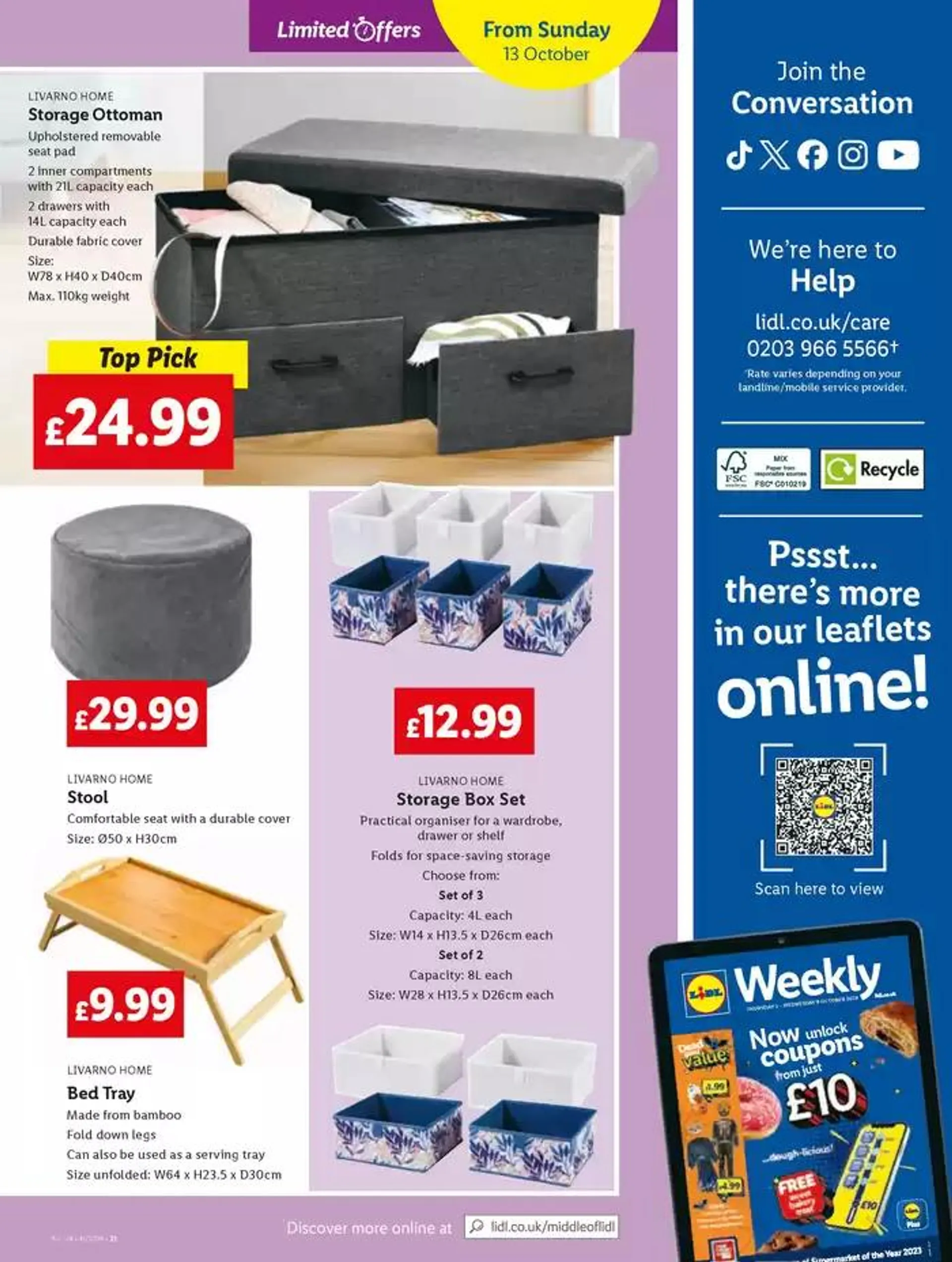 Current deals and offers from 10 October to 16 October 2024 - Catalogue Page 25