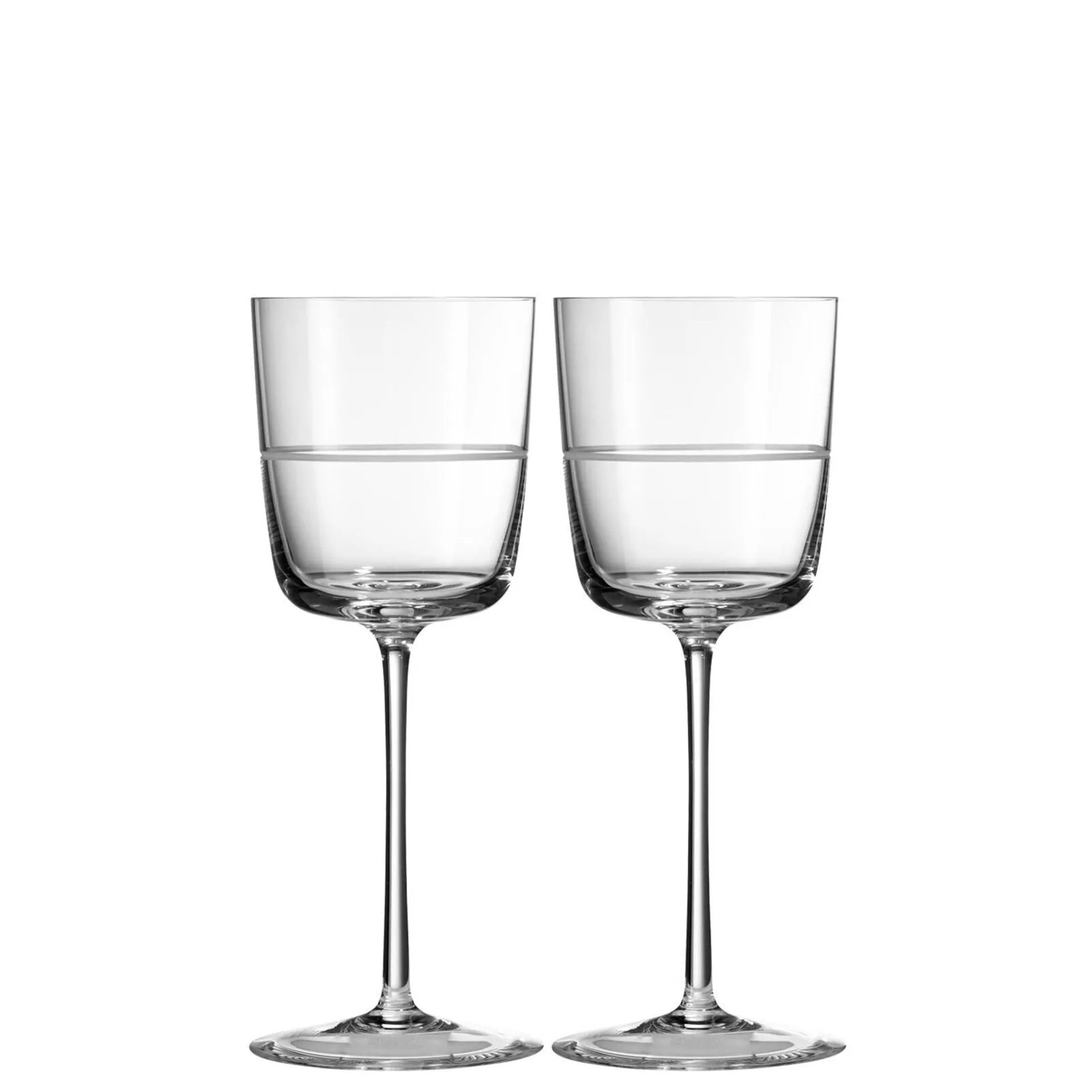 Vera Wang Bande Wine Glass, Set of 2