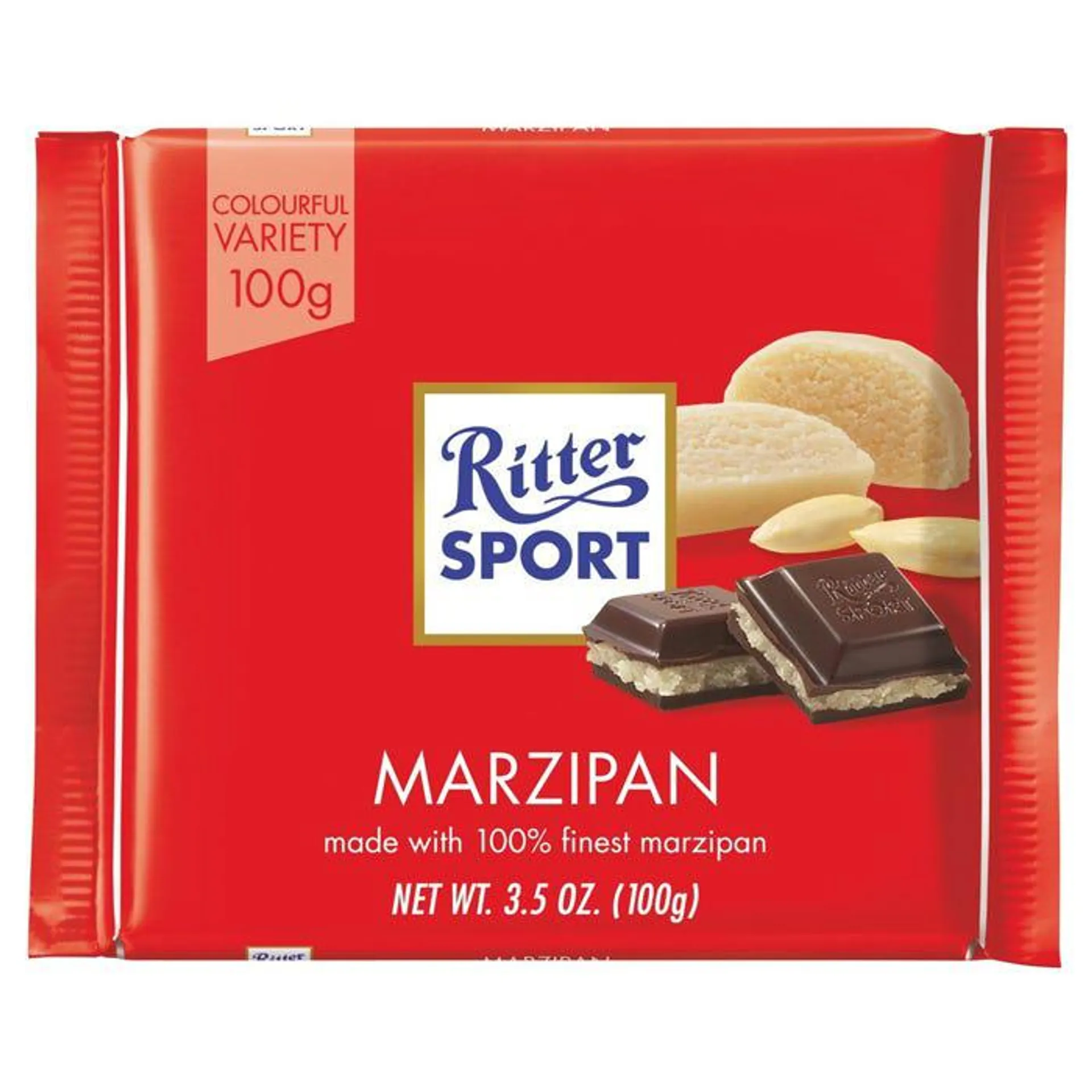 Ritter Sport Dark Marzipan 100g