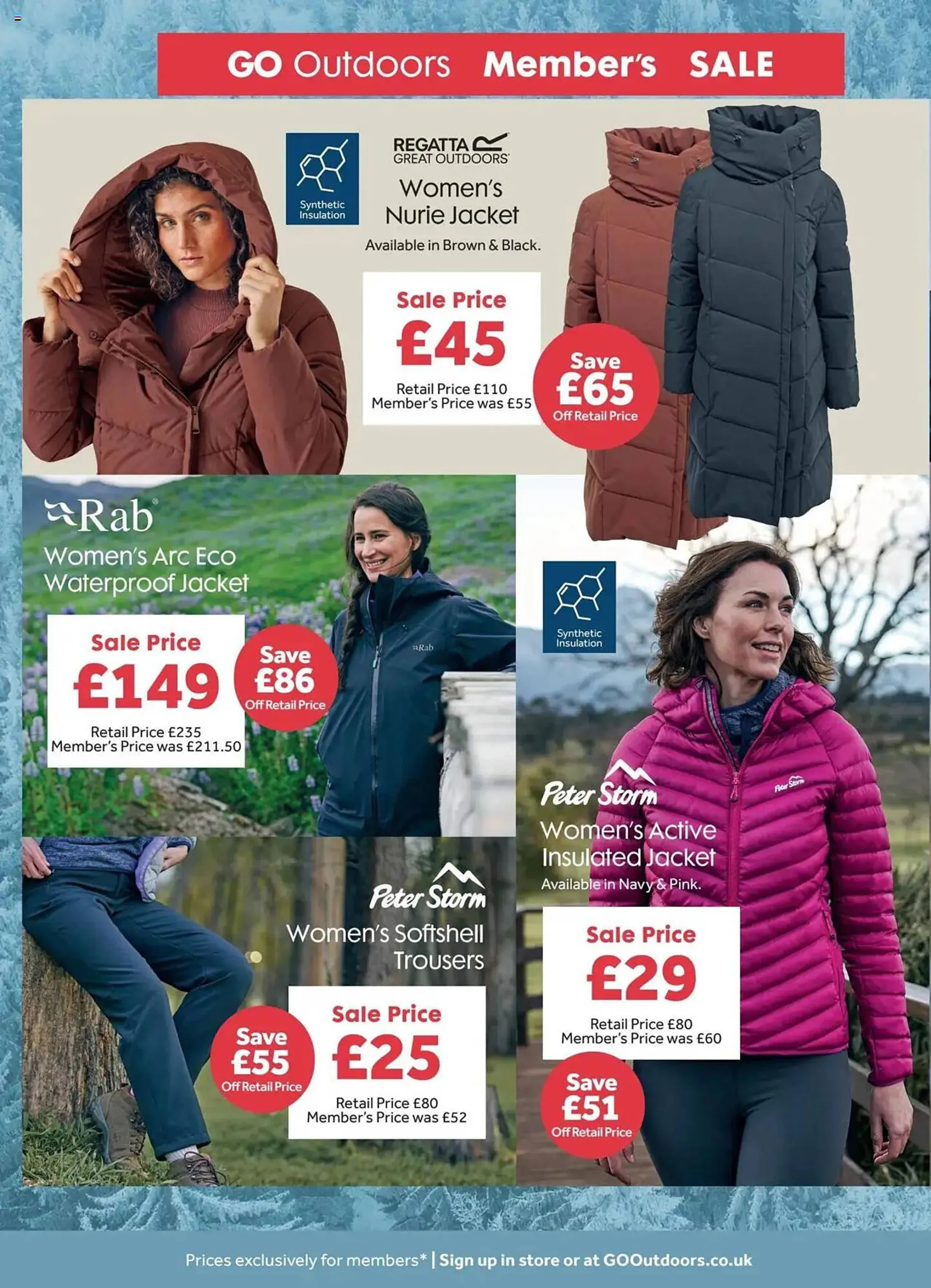 GO Outdoors leaflet from 9 December to 31 January 2025 - Catalogue Page 4