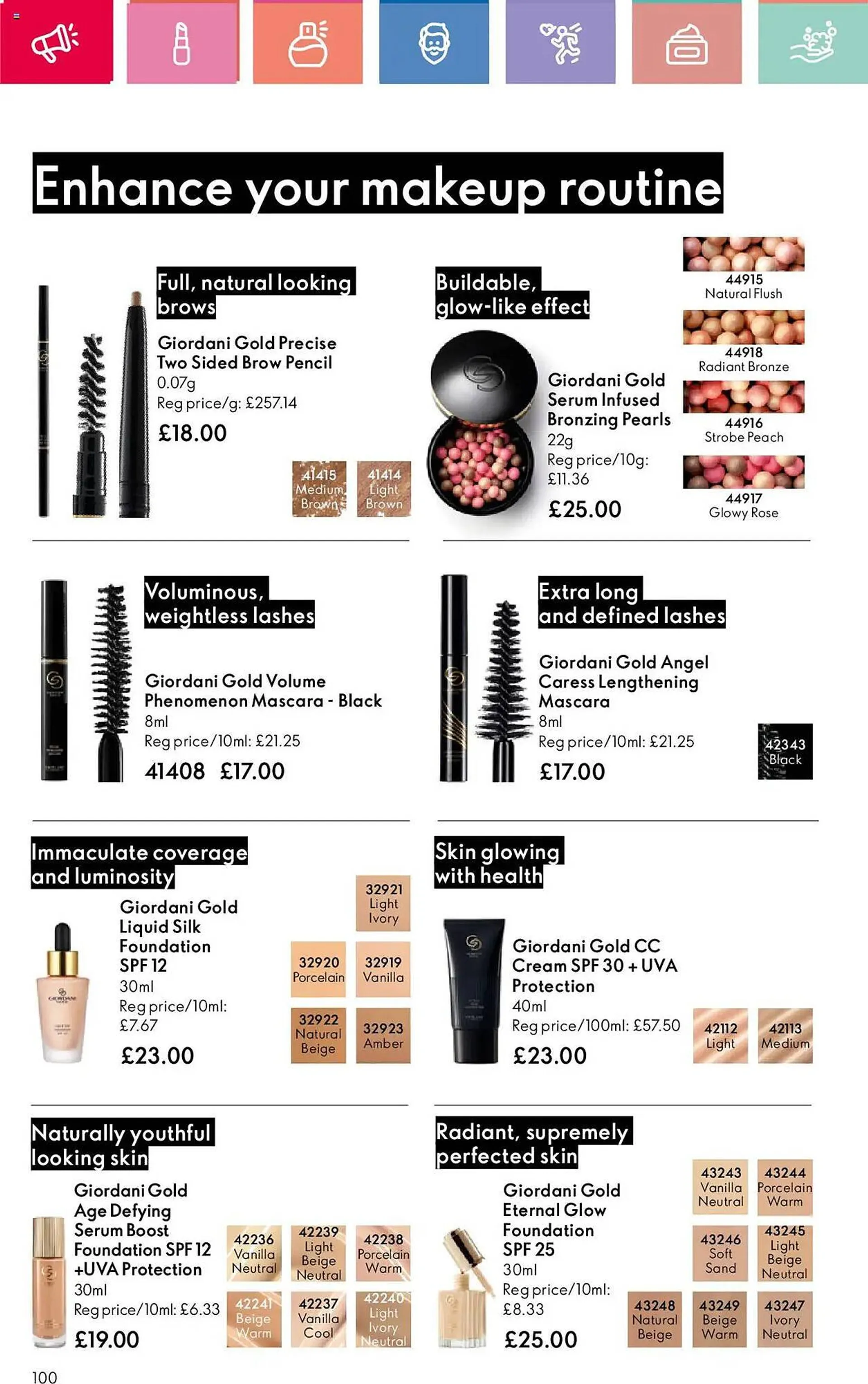 Oriflame leaflet from 3 January to 22 January 2025 - Catalogue Page 100