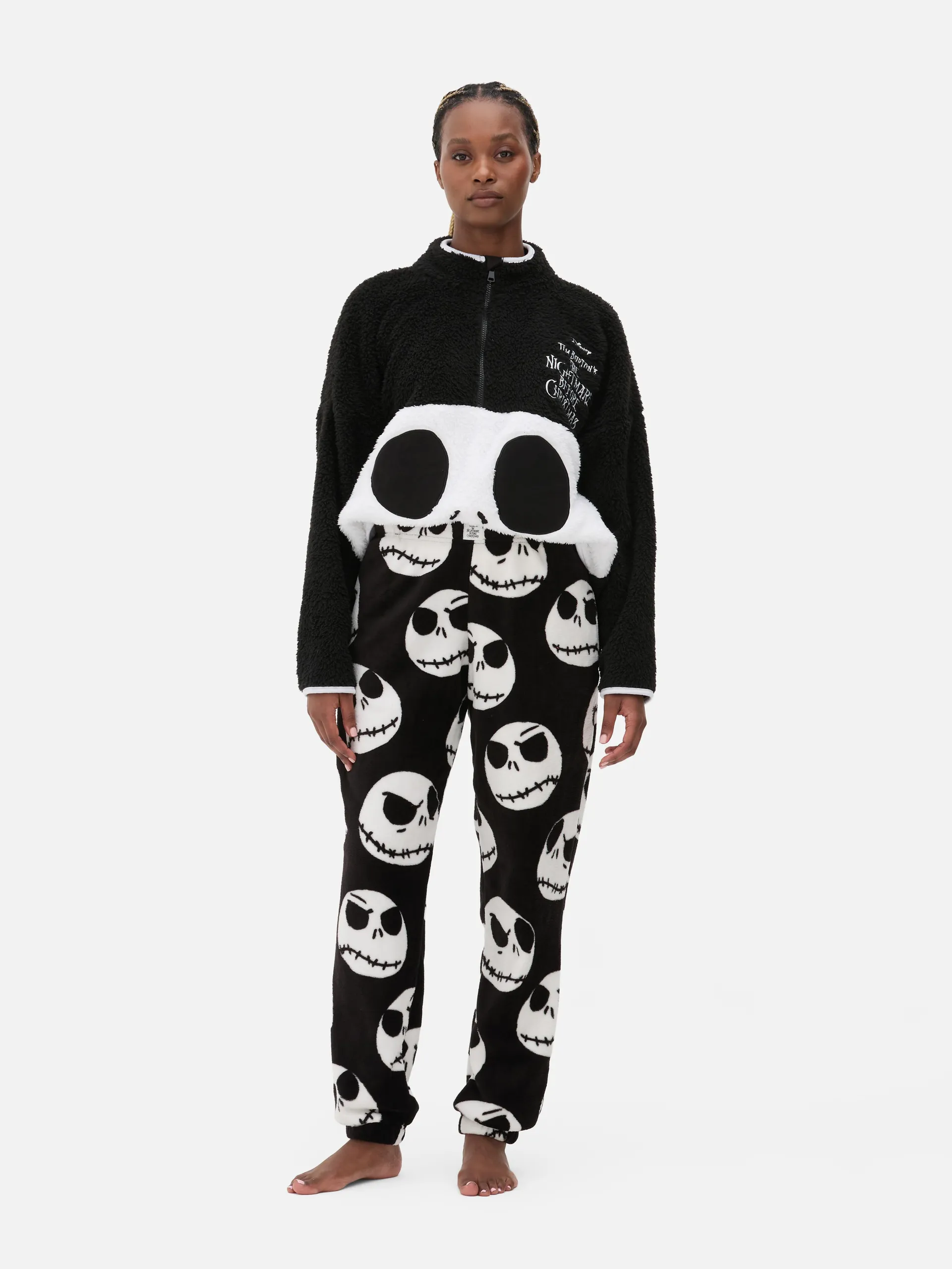 Disney Tim Burton’s The Nightmare Before Christmas Fleece Pyjama Bottoms