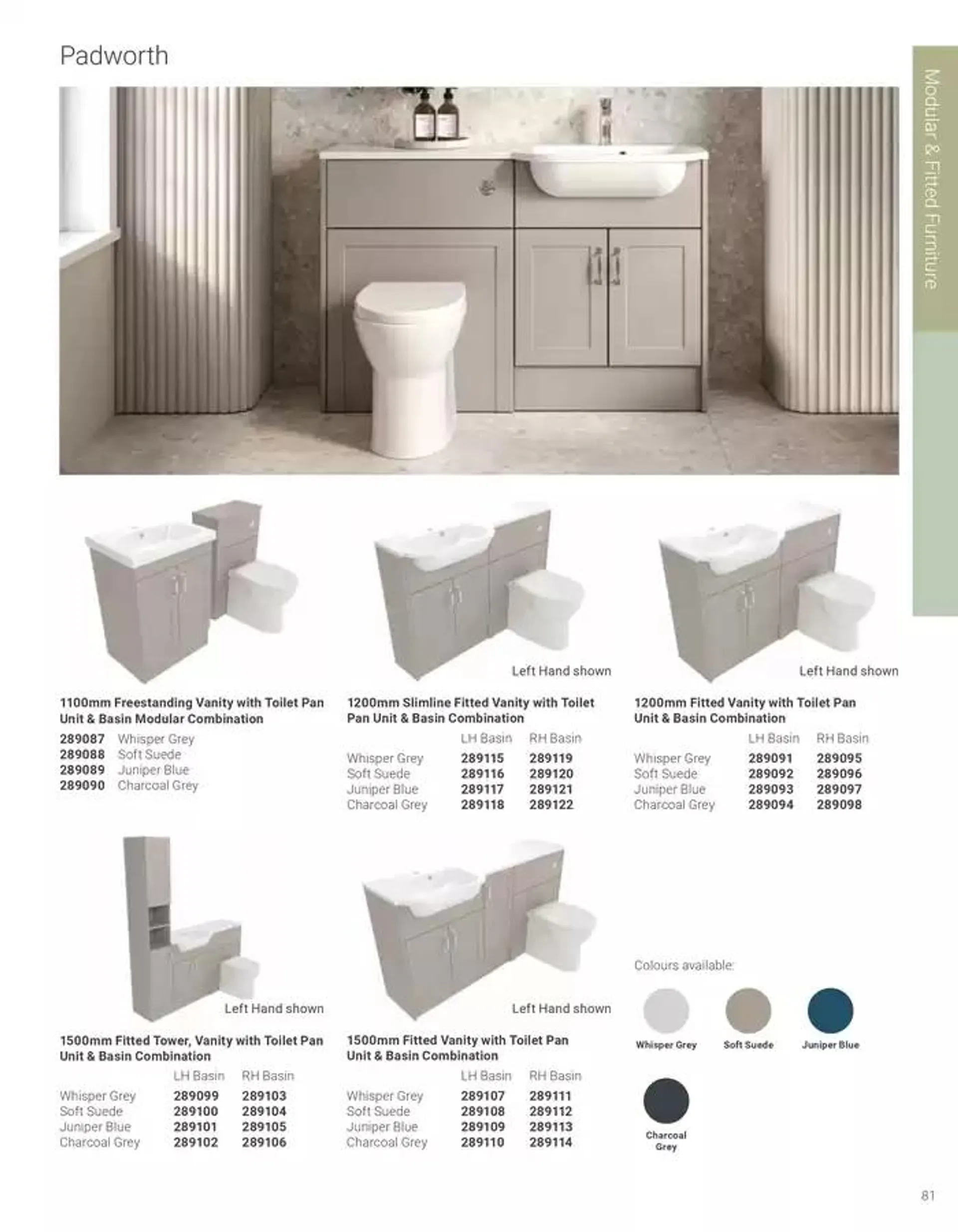 Wickes Bespoke Bathrooms brochure from 5 November to 31 December 2024 - Catalogue Page 81