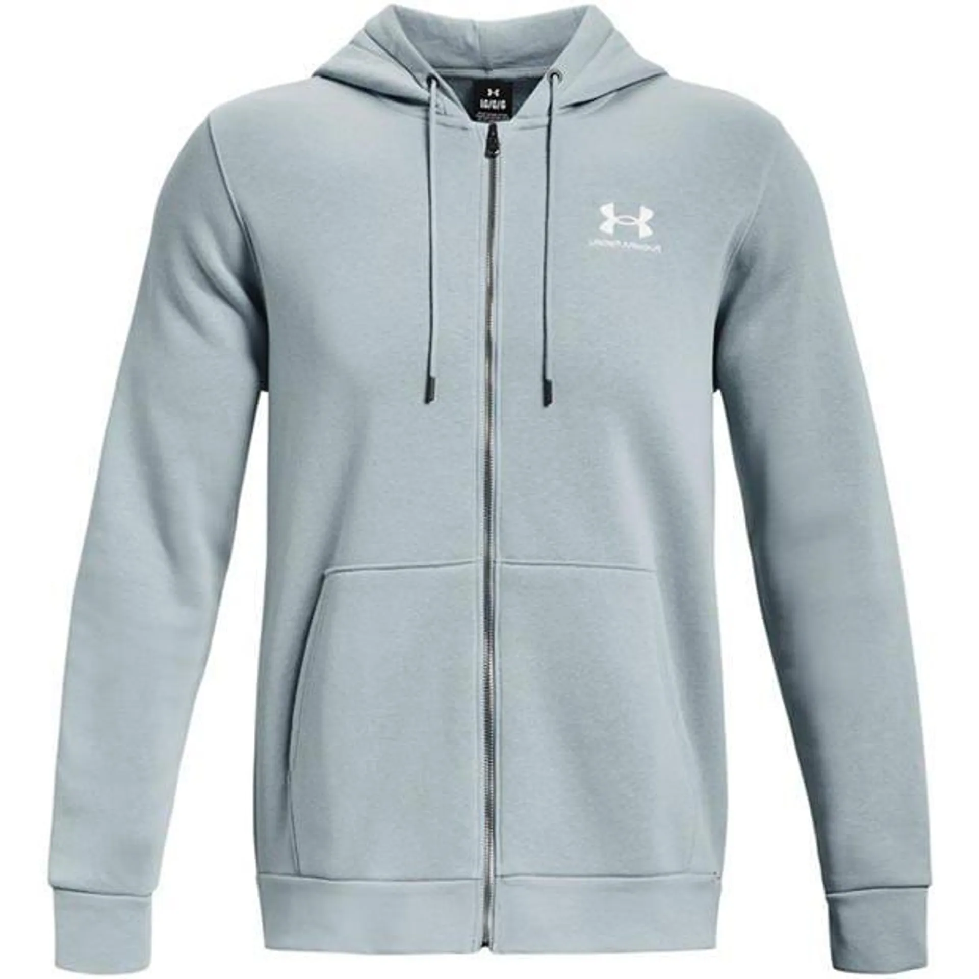 Armour Essential Fleece Full Zip Hoodie Mens