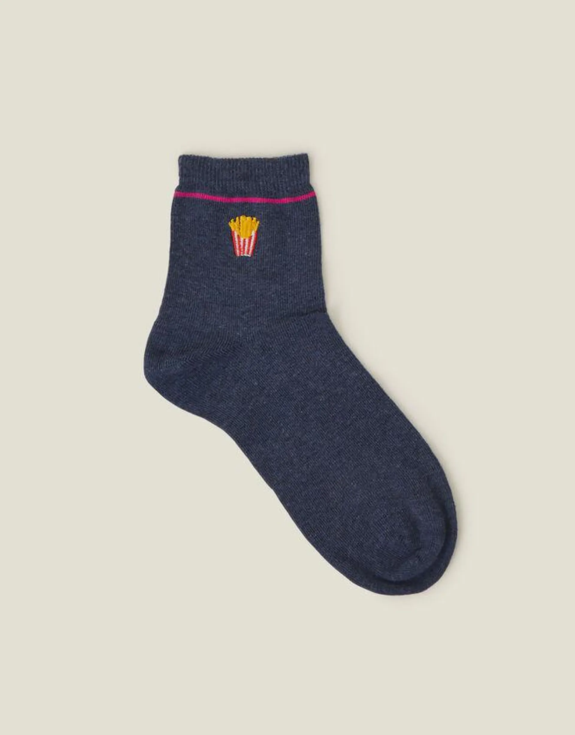 Fries Motif Socks