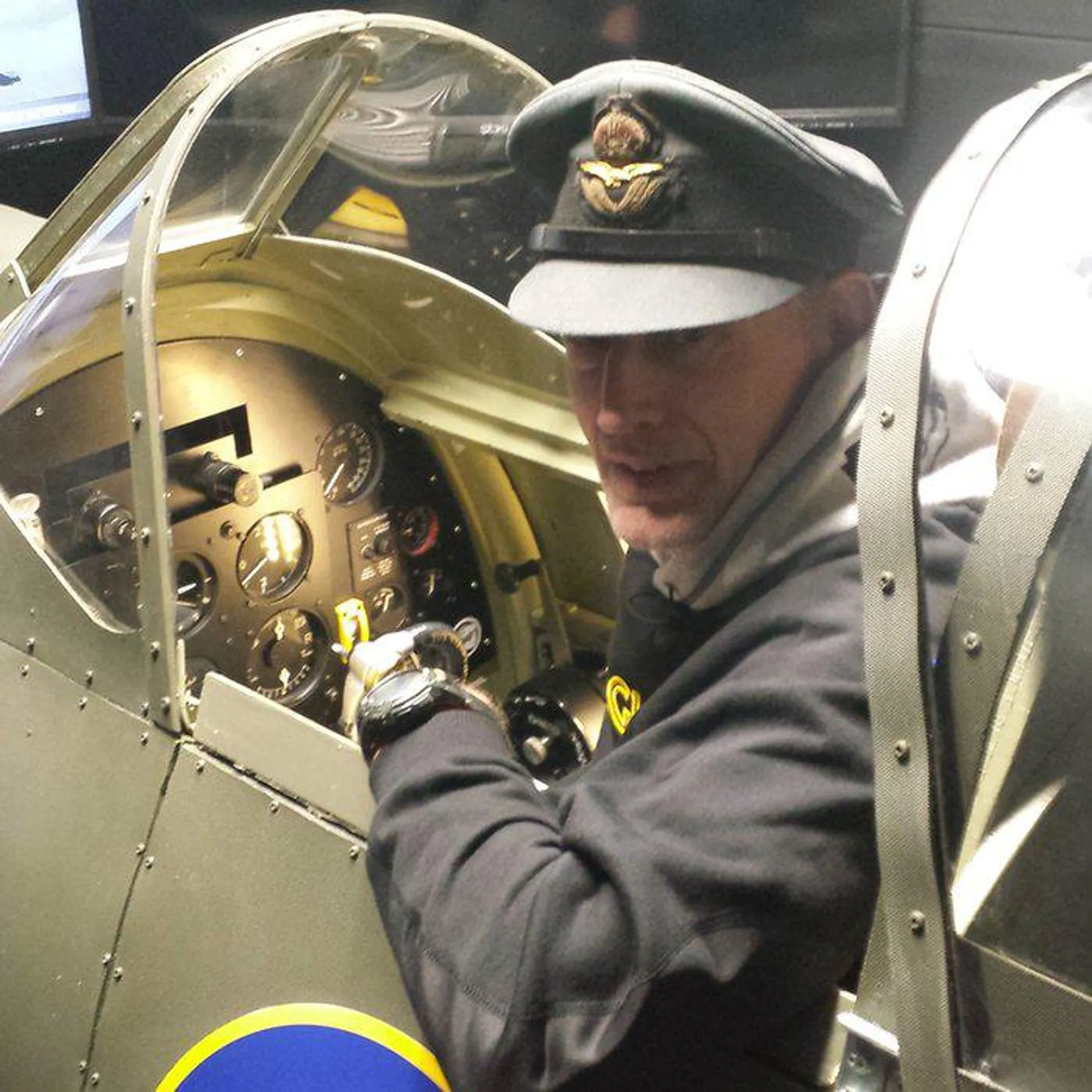 WW2 Spitfire and Messerschmitt Flight Simulator Extended Experience for Two