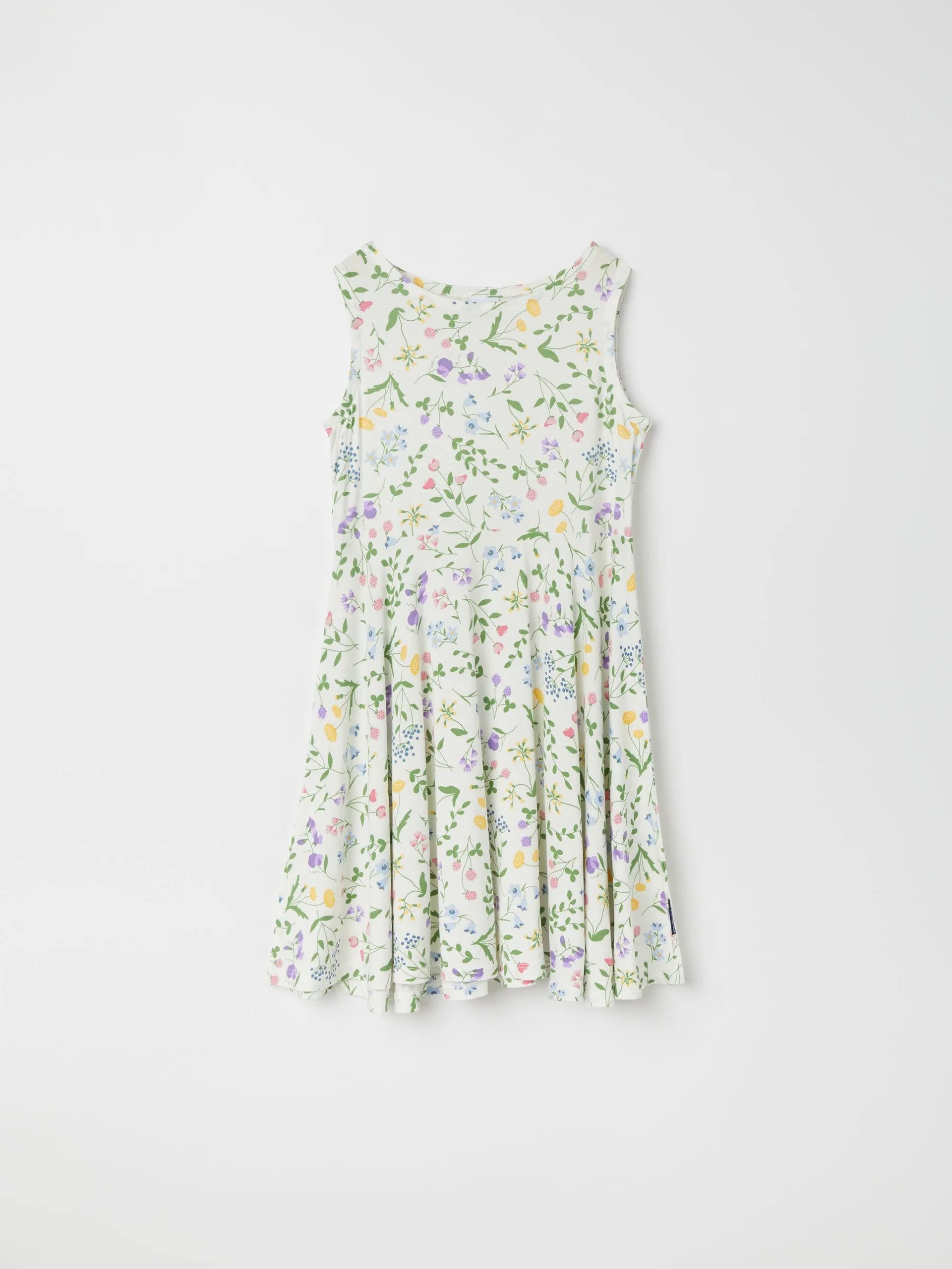 Ditsy Floral Print Kids Dress