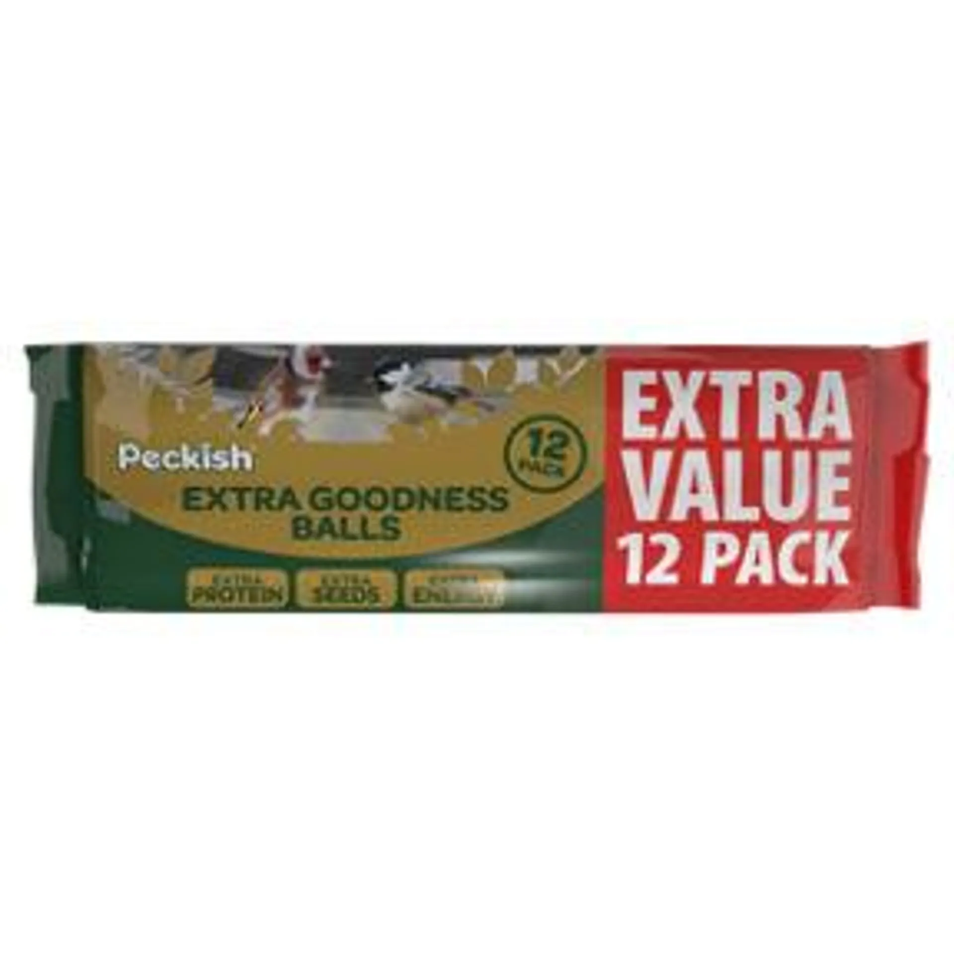 Peckish 12 Extra Goodness Balls