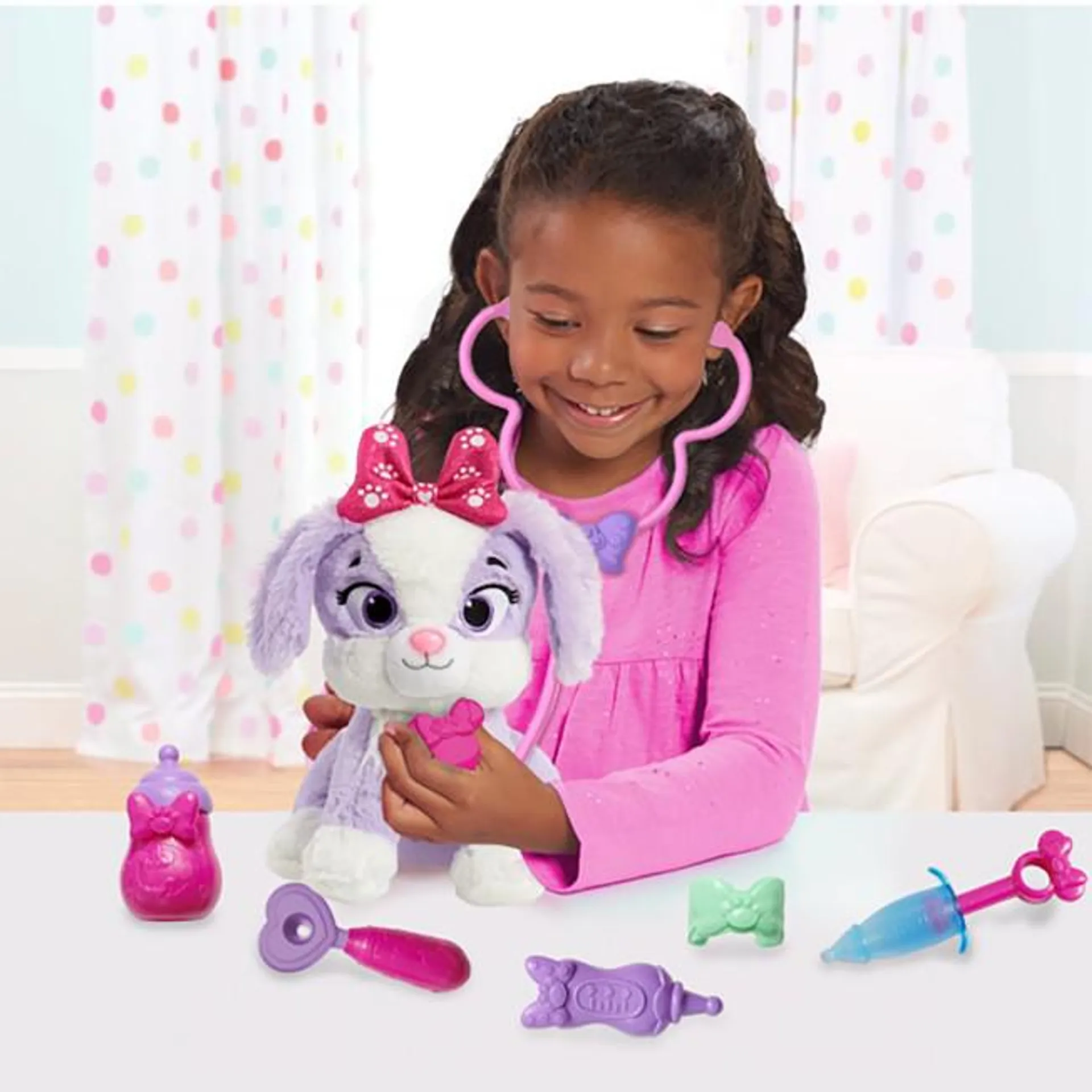 Just Play Minnie Mouse On-the-Go Pet Vet Backpack Set