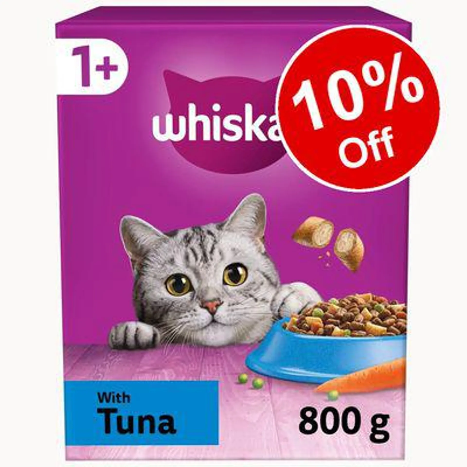 Whiskas Dry Cat Food - 10% Off! *