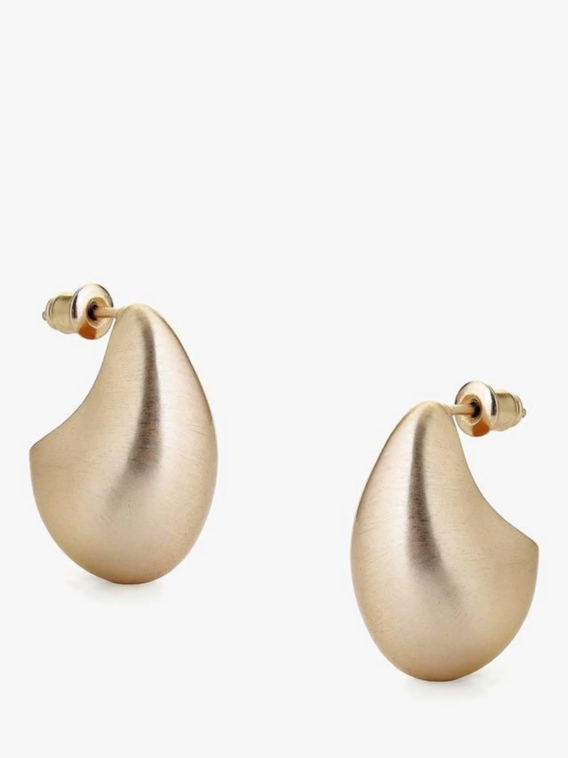 Hush Chunky Brushed Drop Earrings