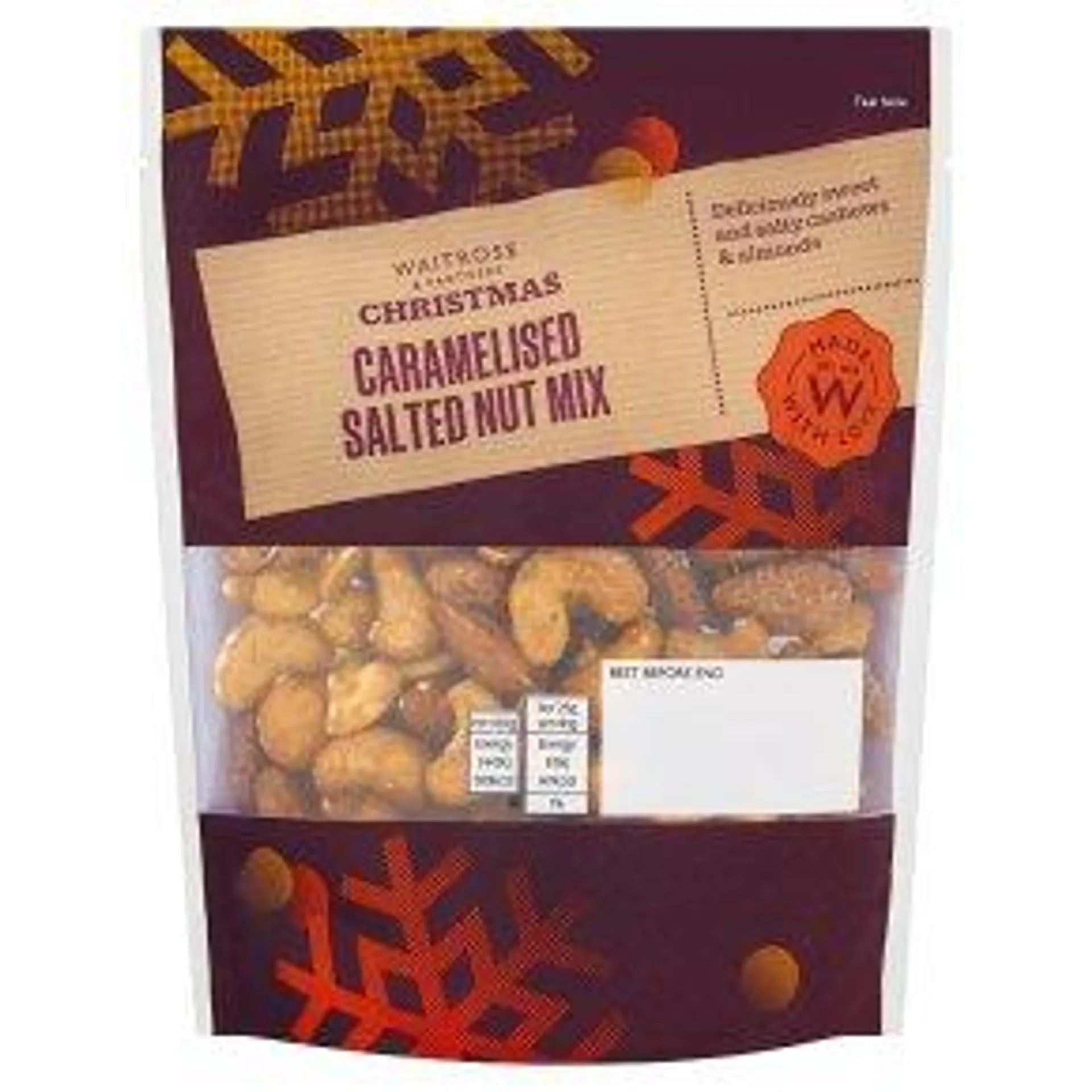 Waitrose Christmas Caramelised Salted Nut Mix