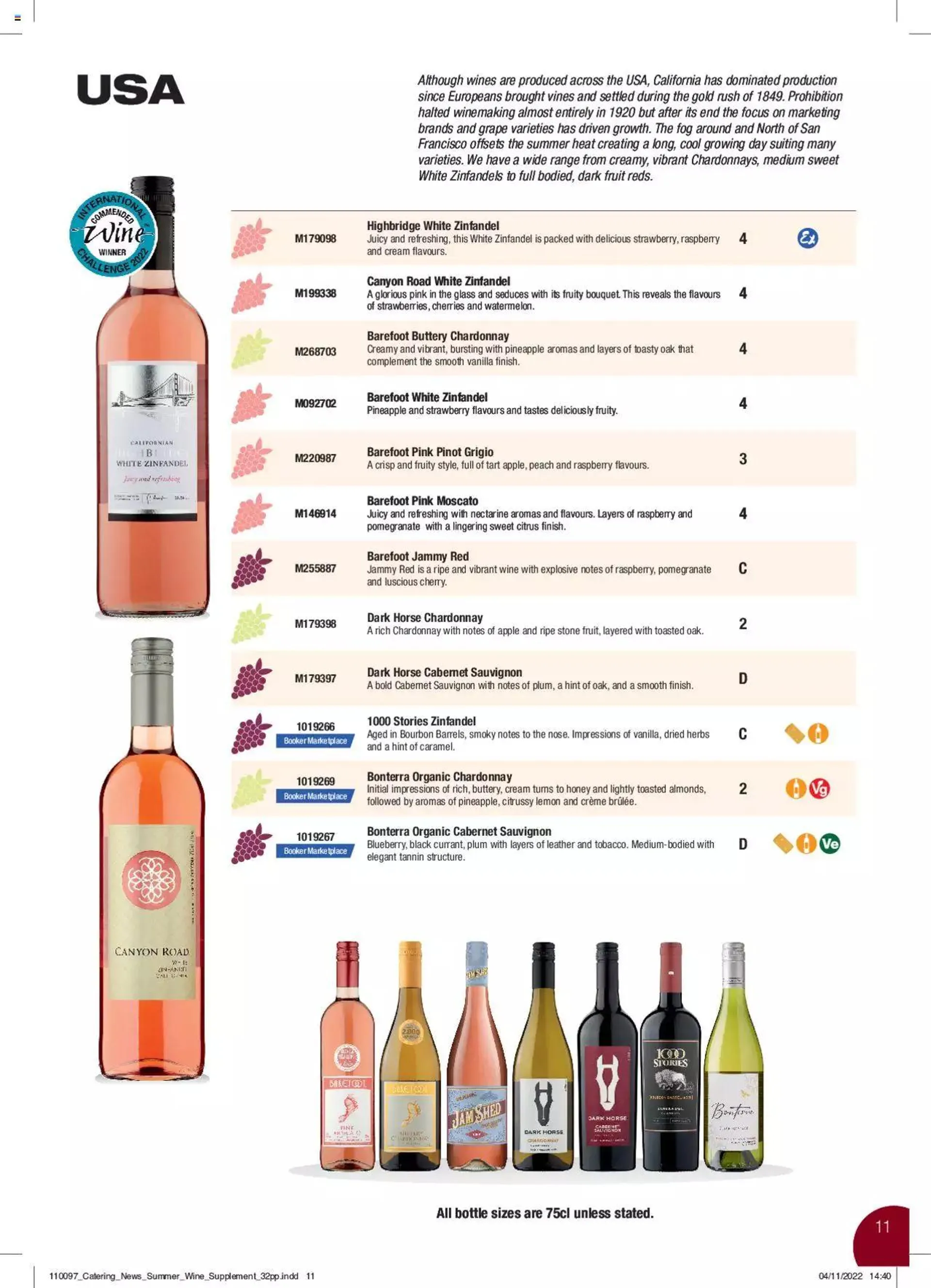 Makro Catering Wine Collection from 8 March to 6 January 2024 - Catalogue Page 11