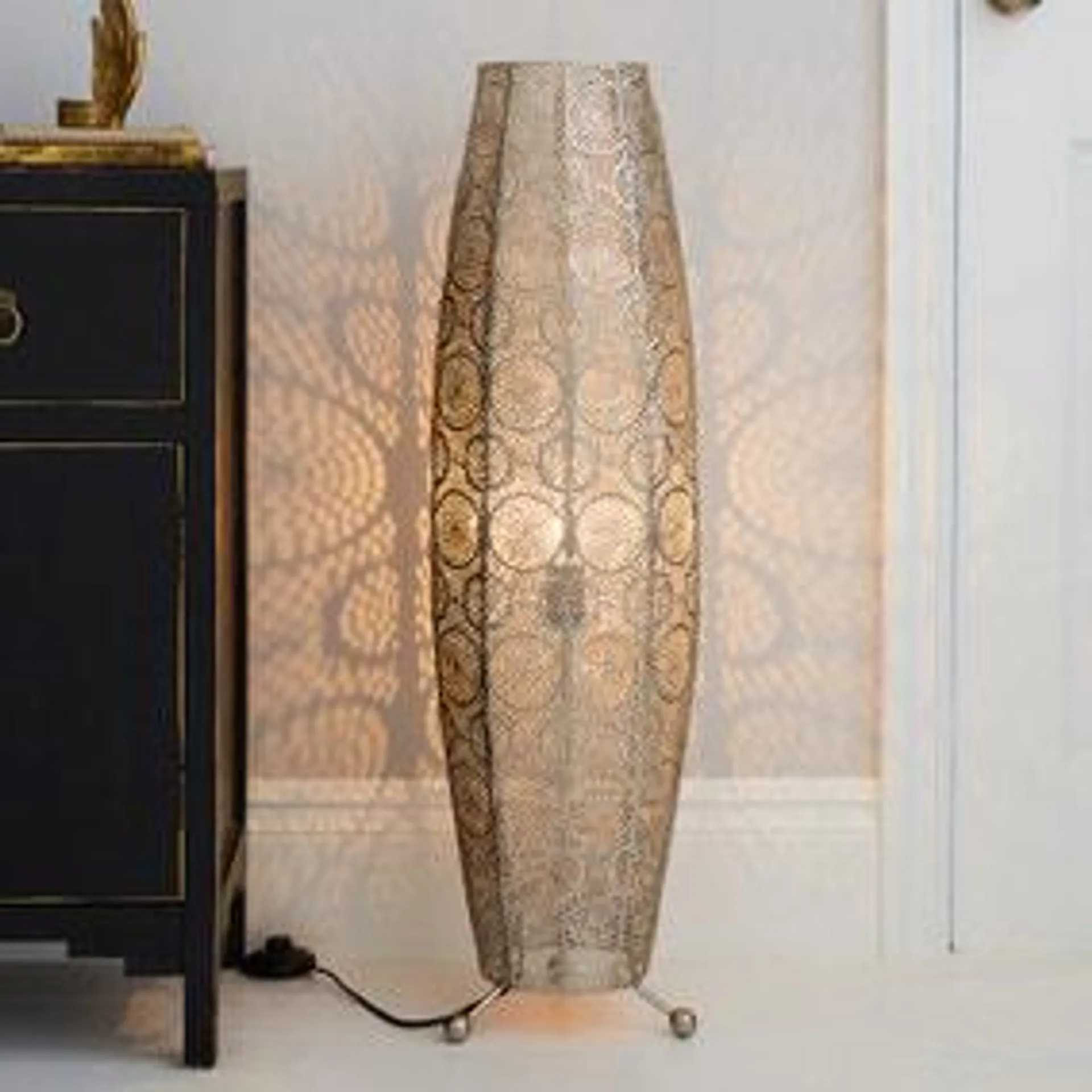 Manila 85cm Moroccan Floor Lamp