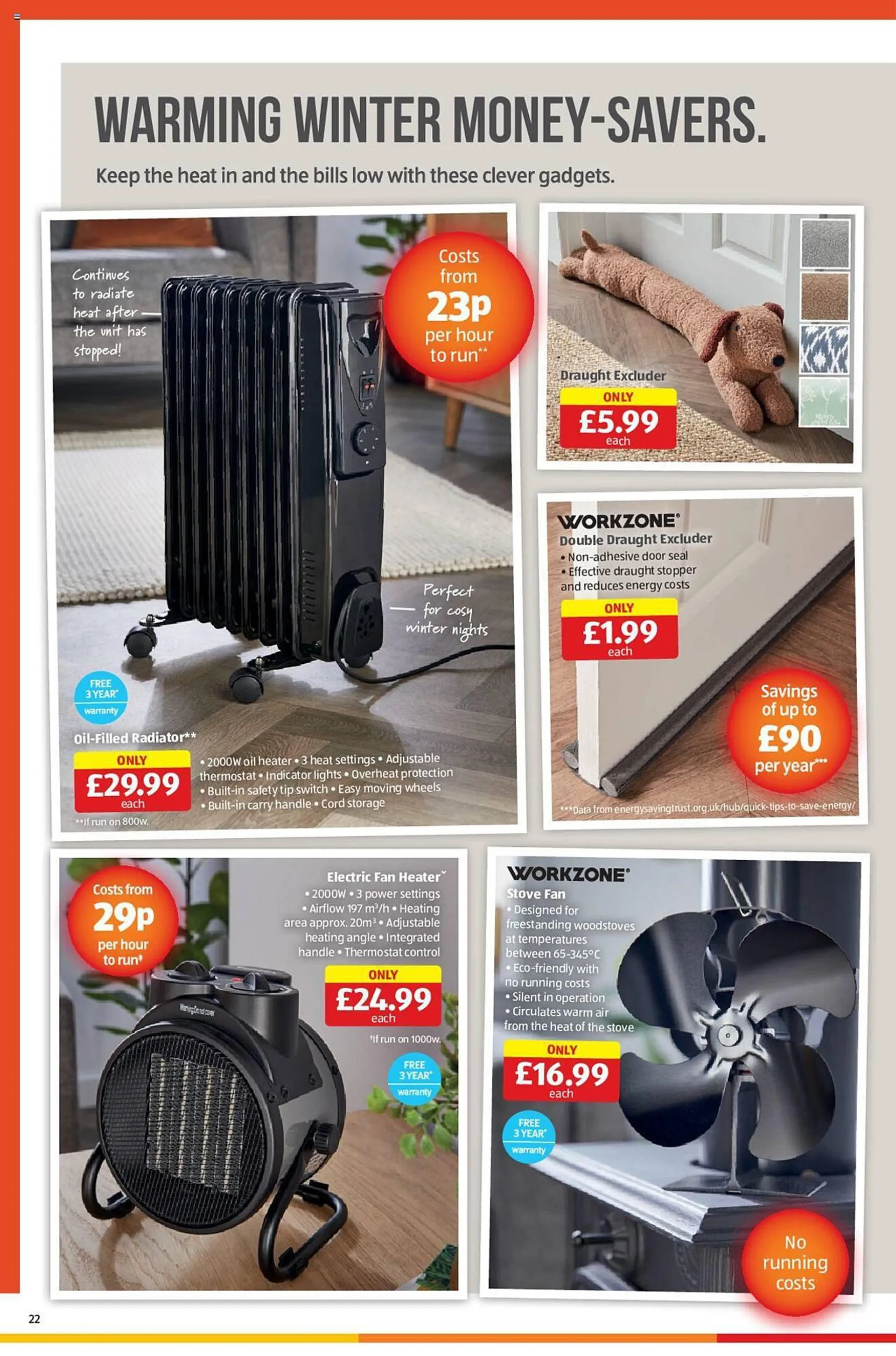 Aldi leaflet from 11 January to 14 January 2024 - Catalogue Page 22