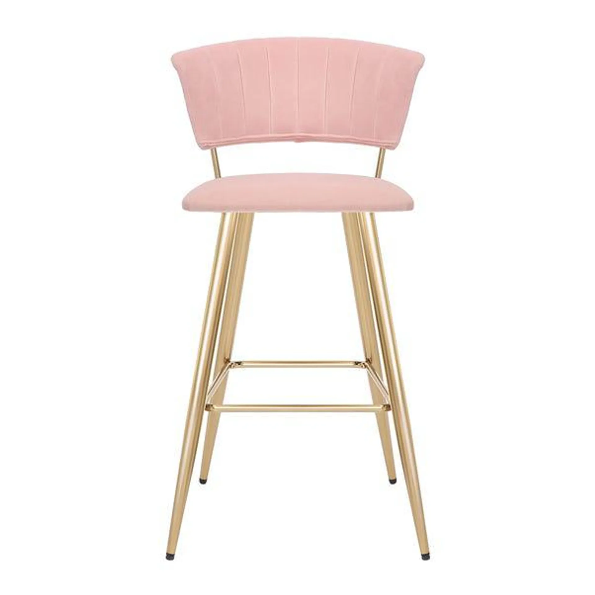 Kendall Bar Stool, Velvet