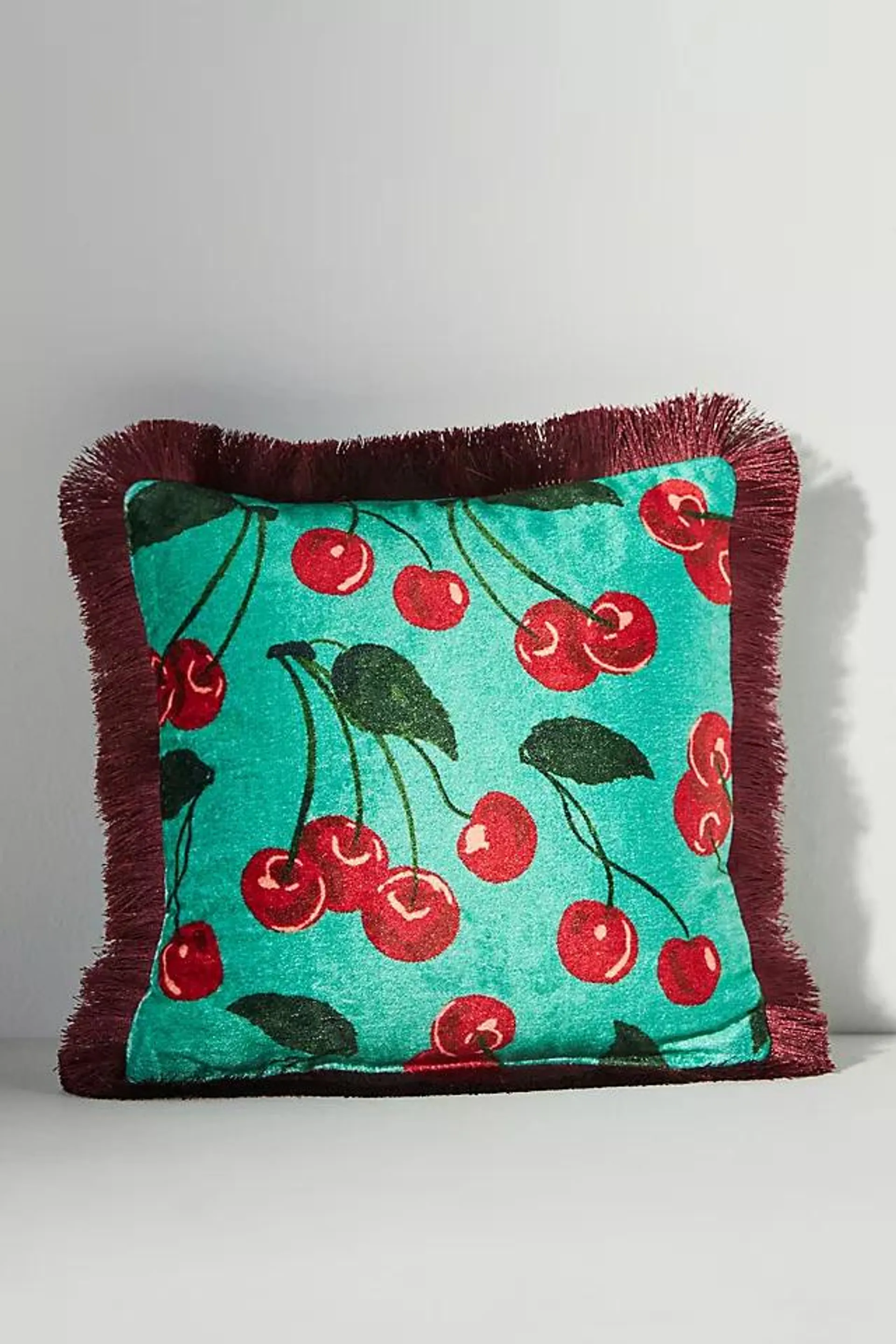 Maeve Le Petit Fringe Square Cushion