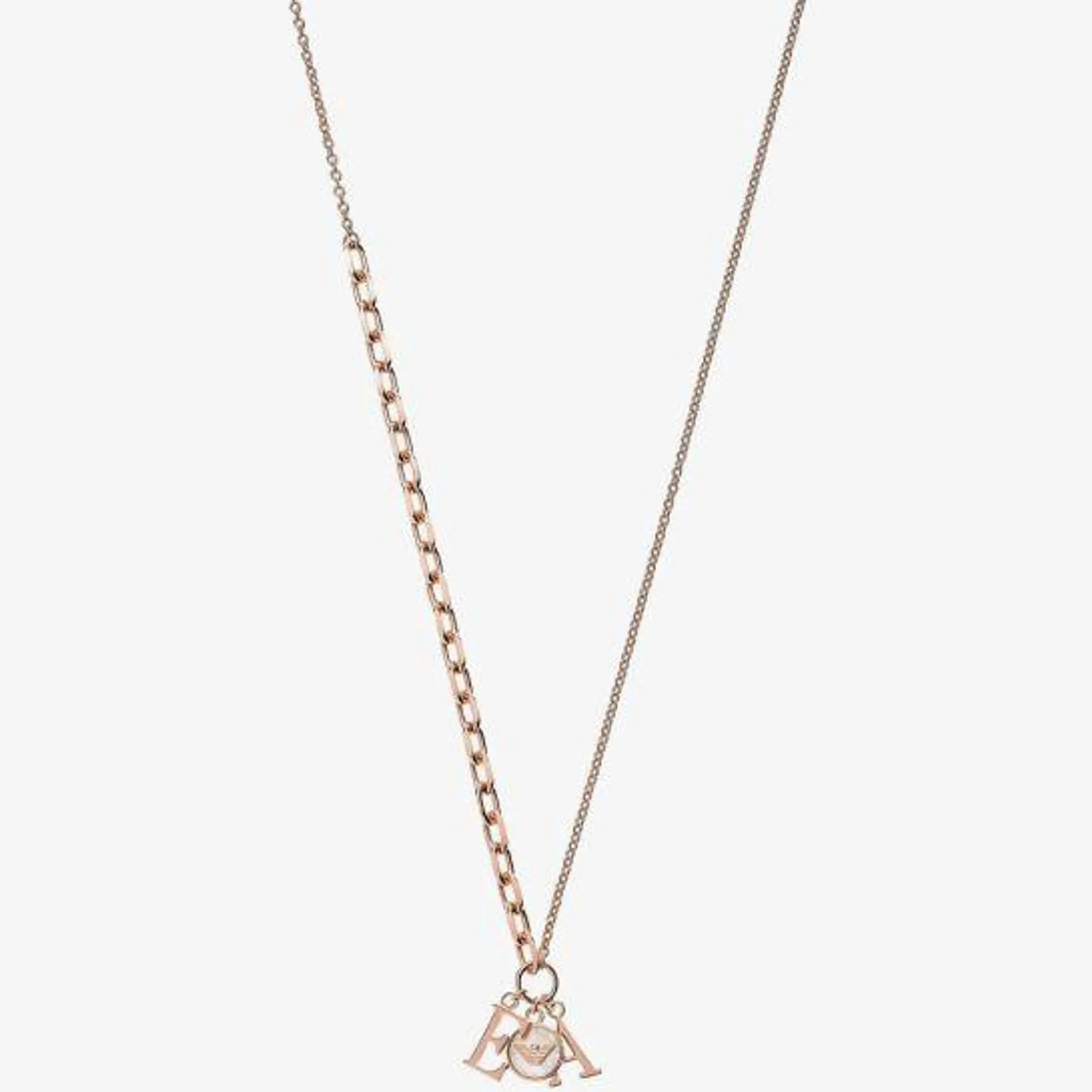 Essential Rose Gold Plated Mother Of Pearl EA Necklace