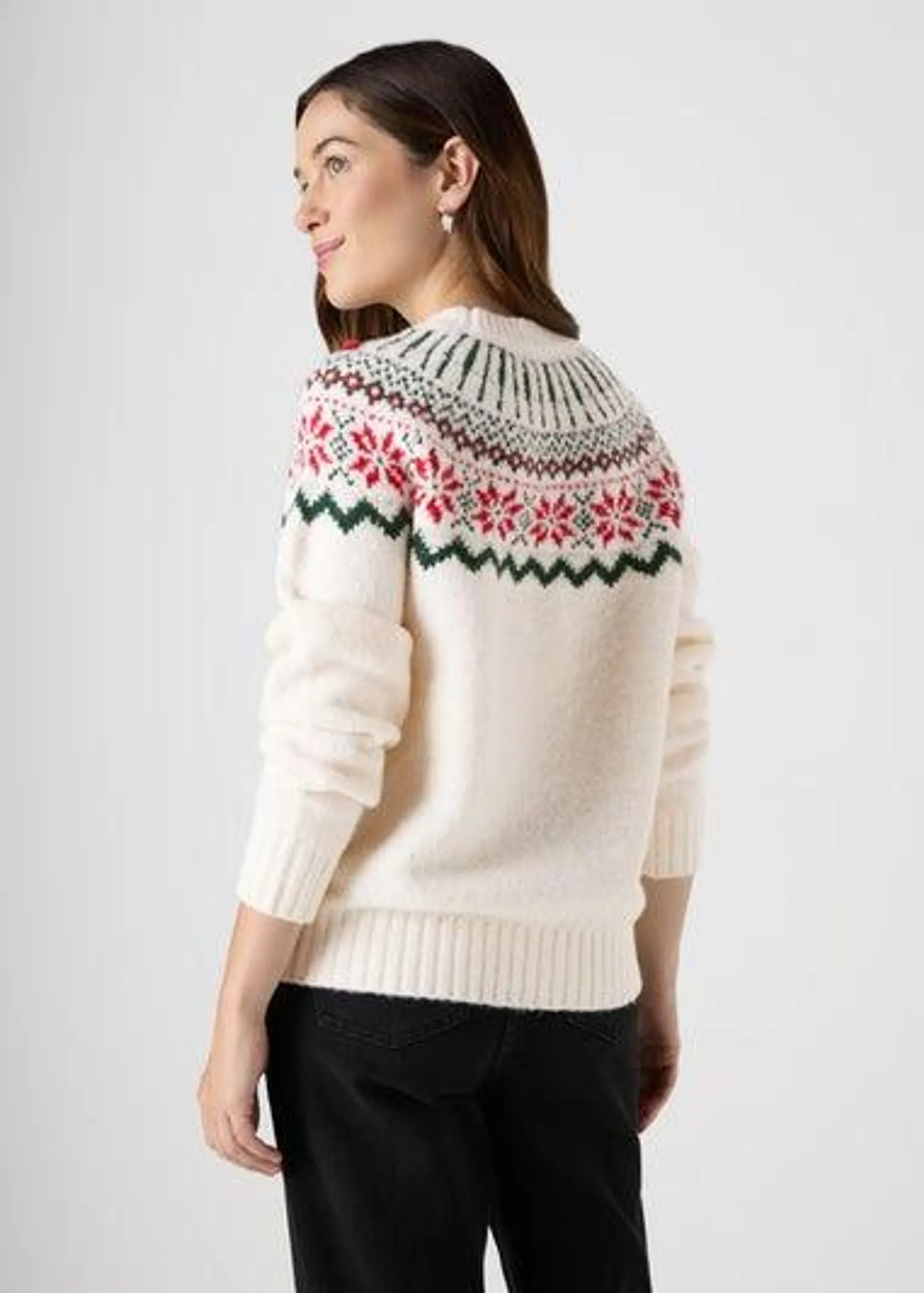 Cream Fairisle Jumper