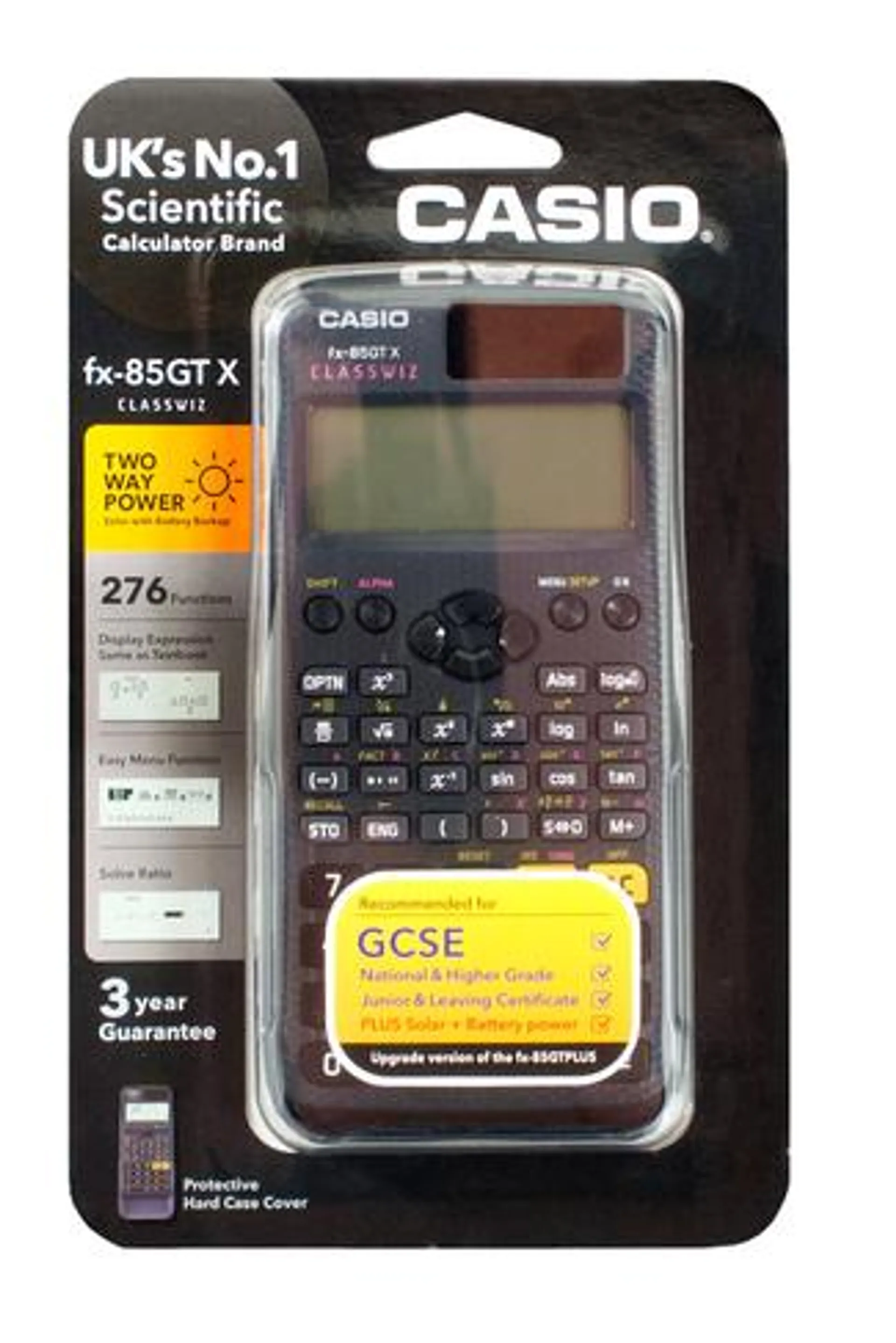 CASIO FX-85GTX Black Scientific Calculator