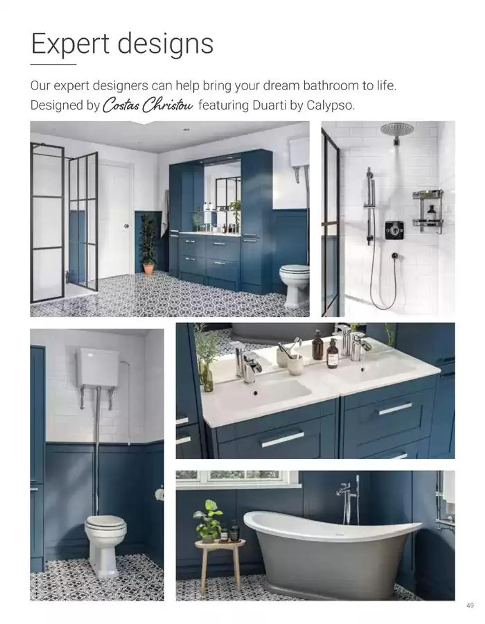 Wickes Bespoke Bathrooms brochure from 5 November to 31 December 2024 - Catalogue Page 49