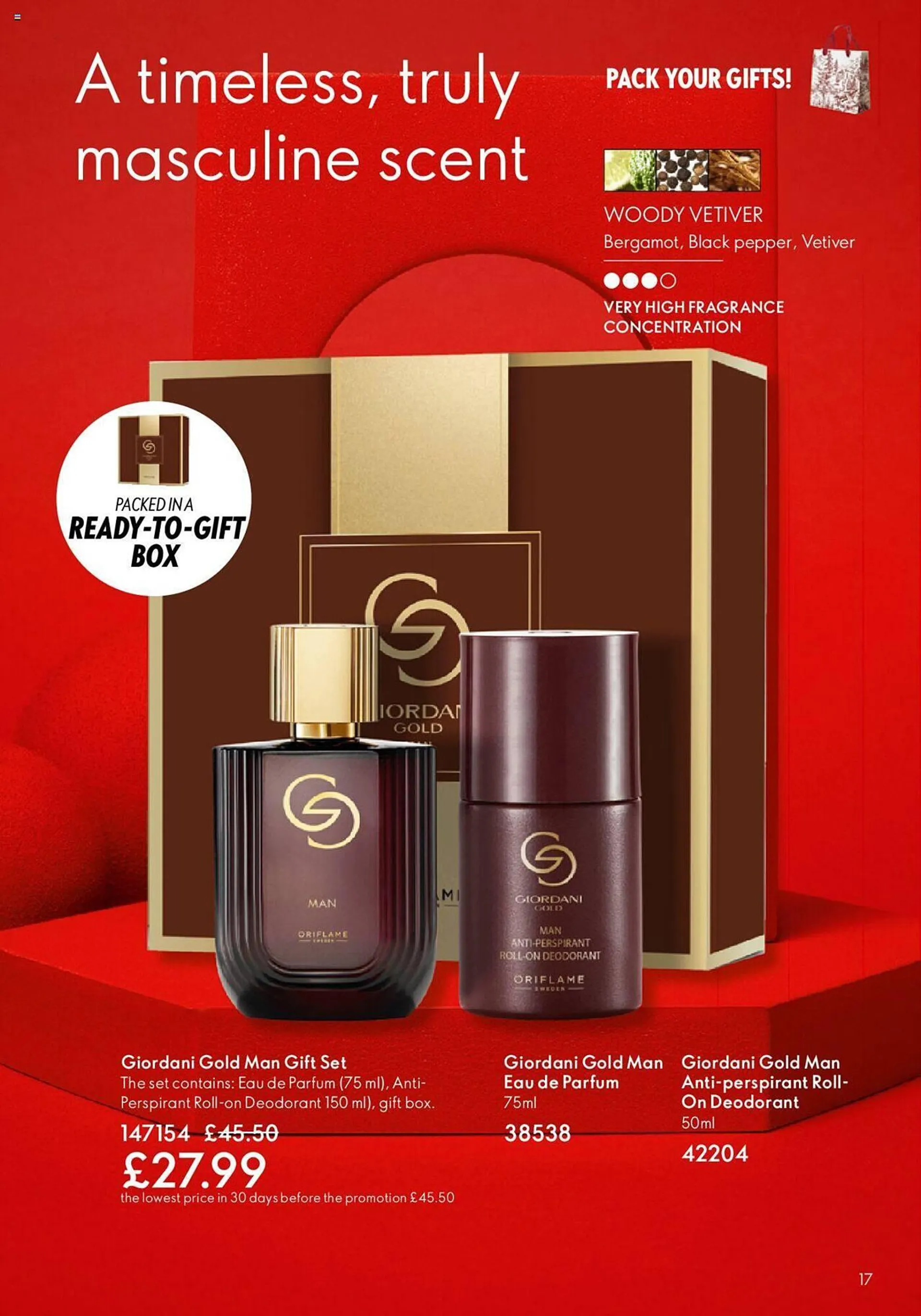 Oriflame leaflet from 3 October to 13 November 2024 - Catalogue Page 17