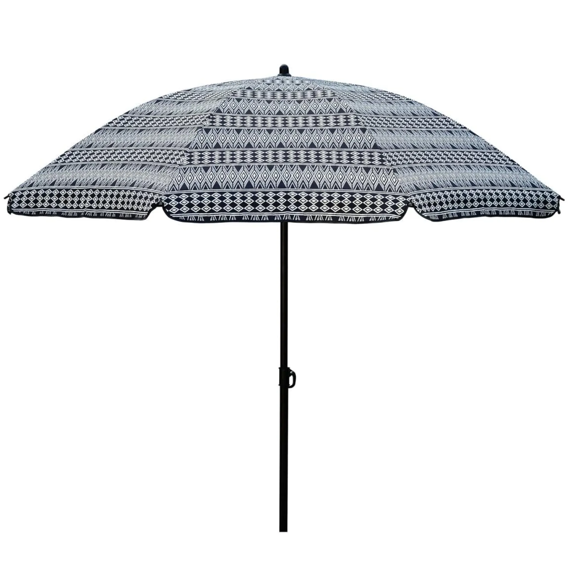 Urban Nature Printed Parasol 1.8m - Geo