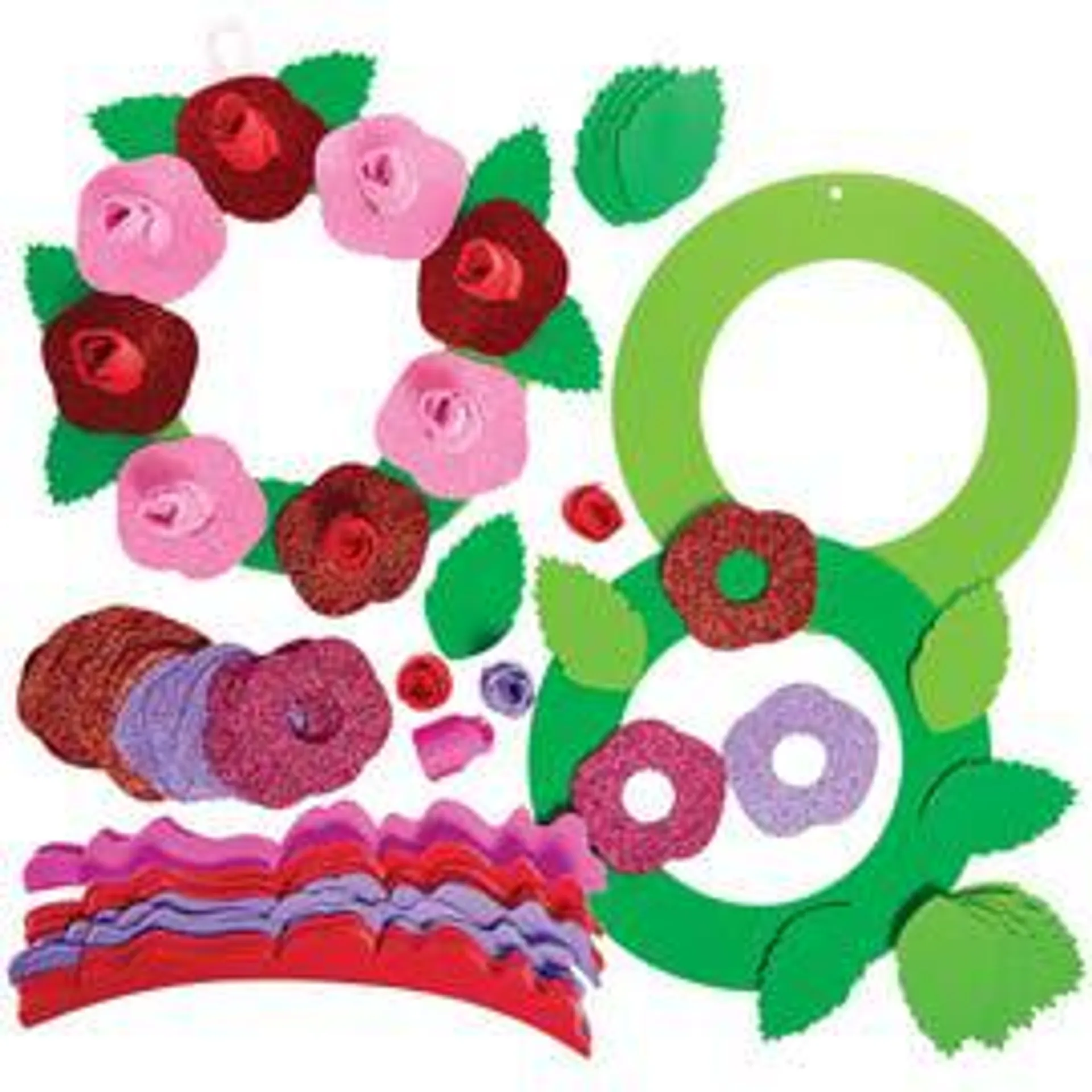 Rose Wreath Kits