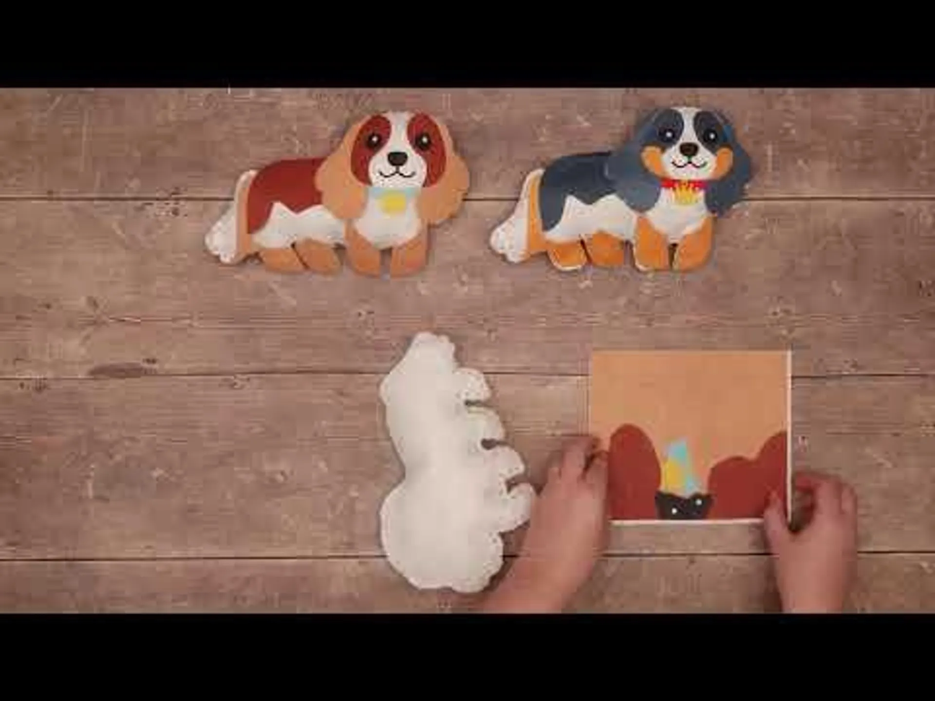 King Charles Spaniel Cushion Sewing Kits