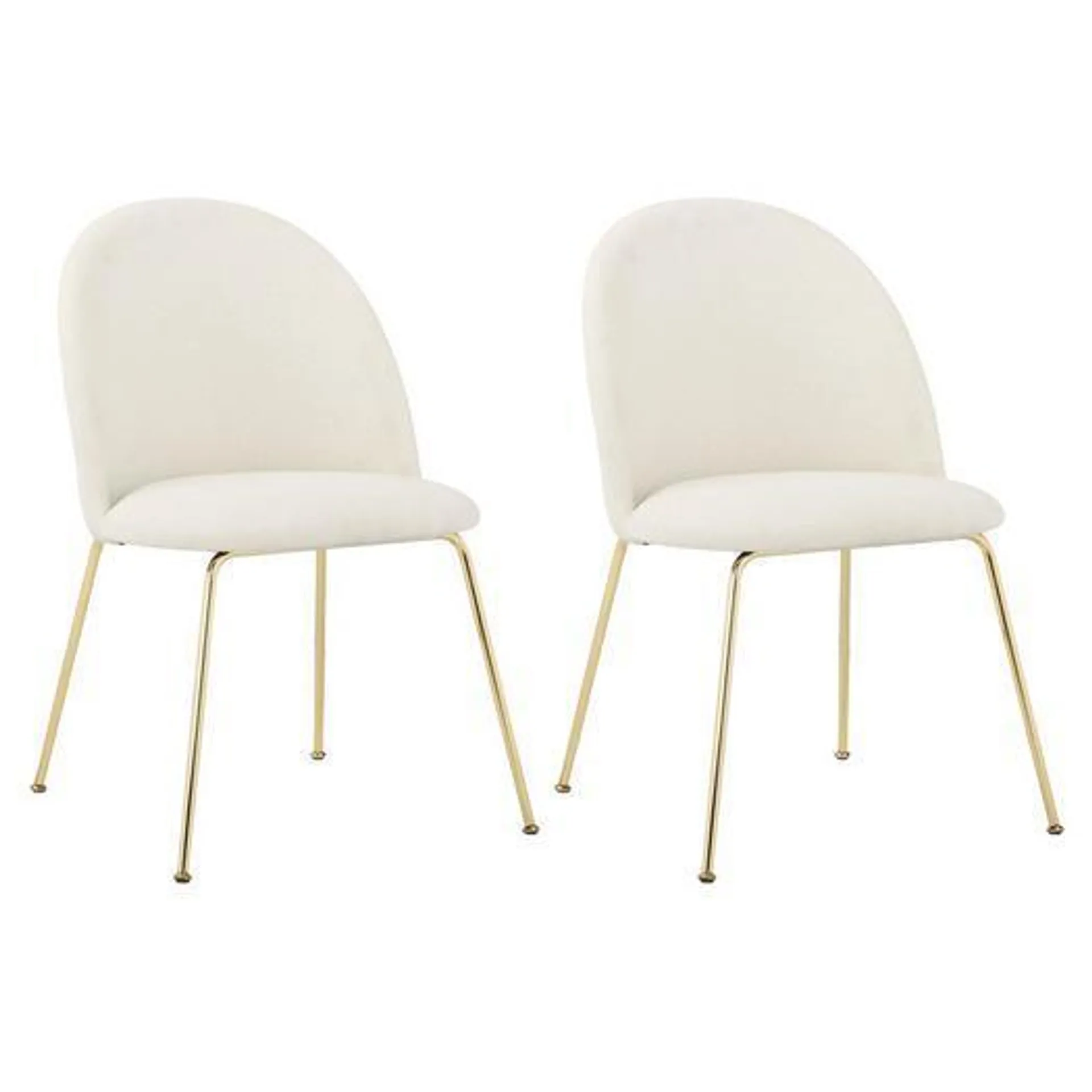 Liber Boucle Set of 2 Dining Chairs