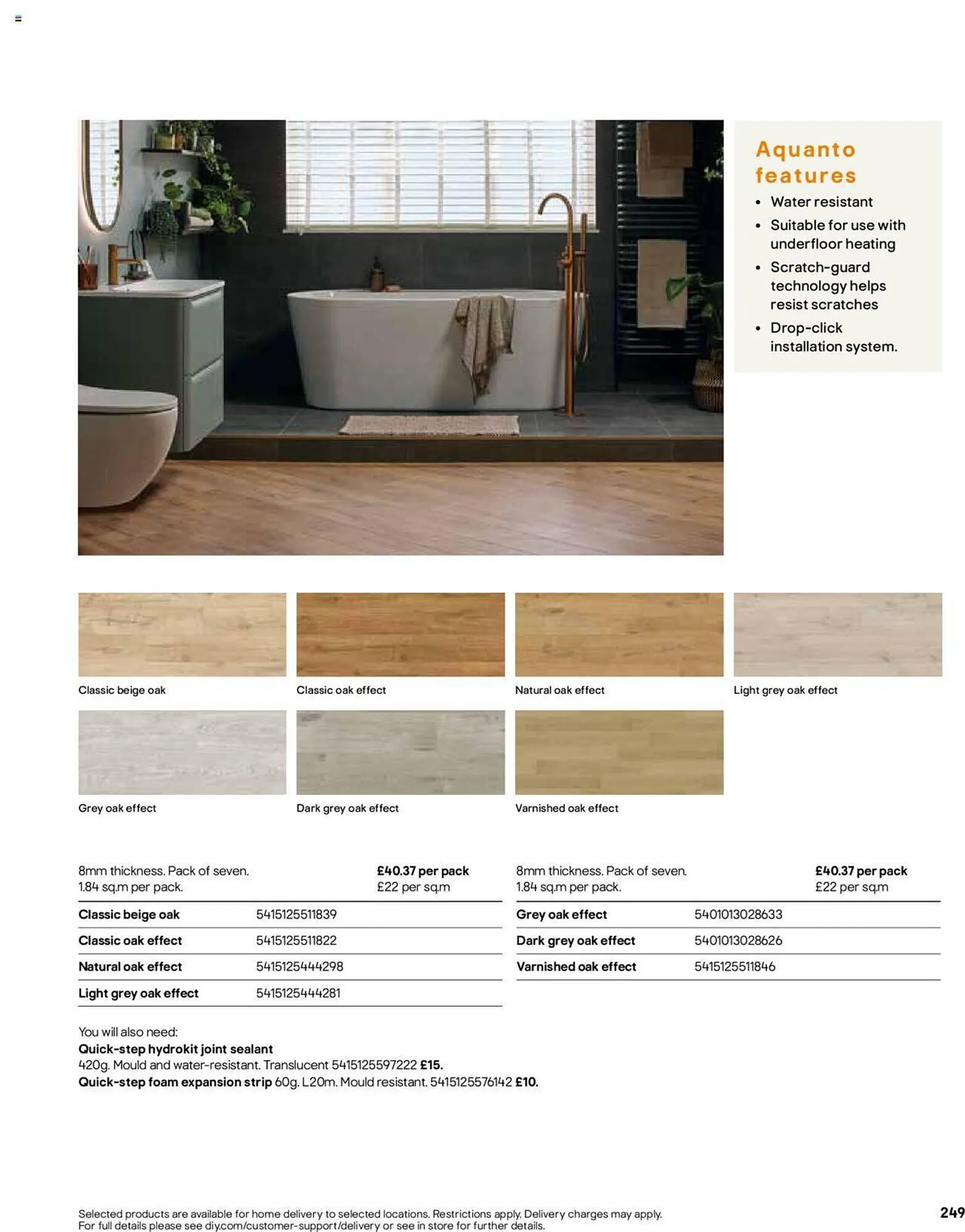 B&Q leaflet from 22 March to 31 January 2025 - Catalogue Page 250