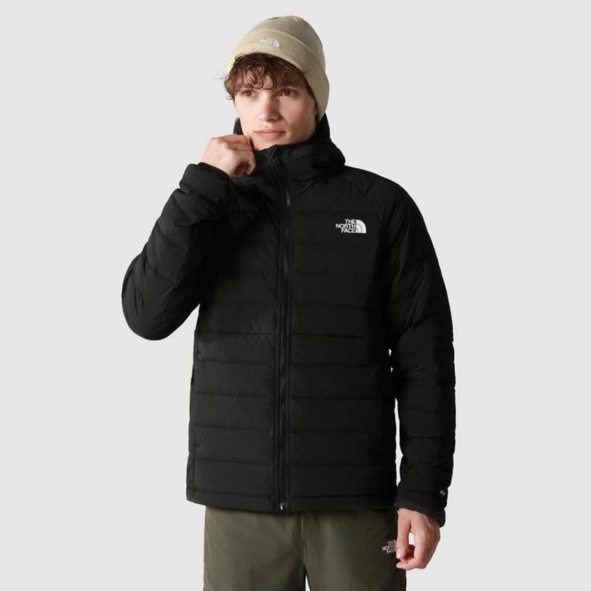 Belleview Warm Padded Jacket with Logo Print and Hood