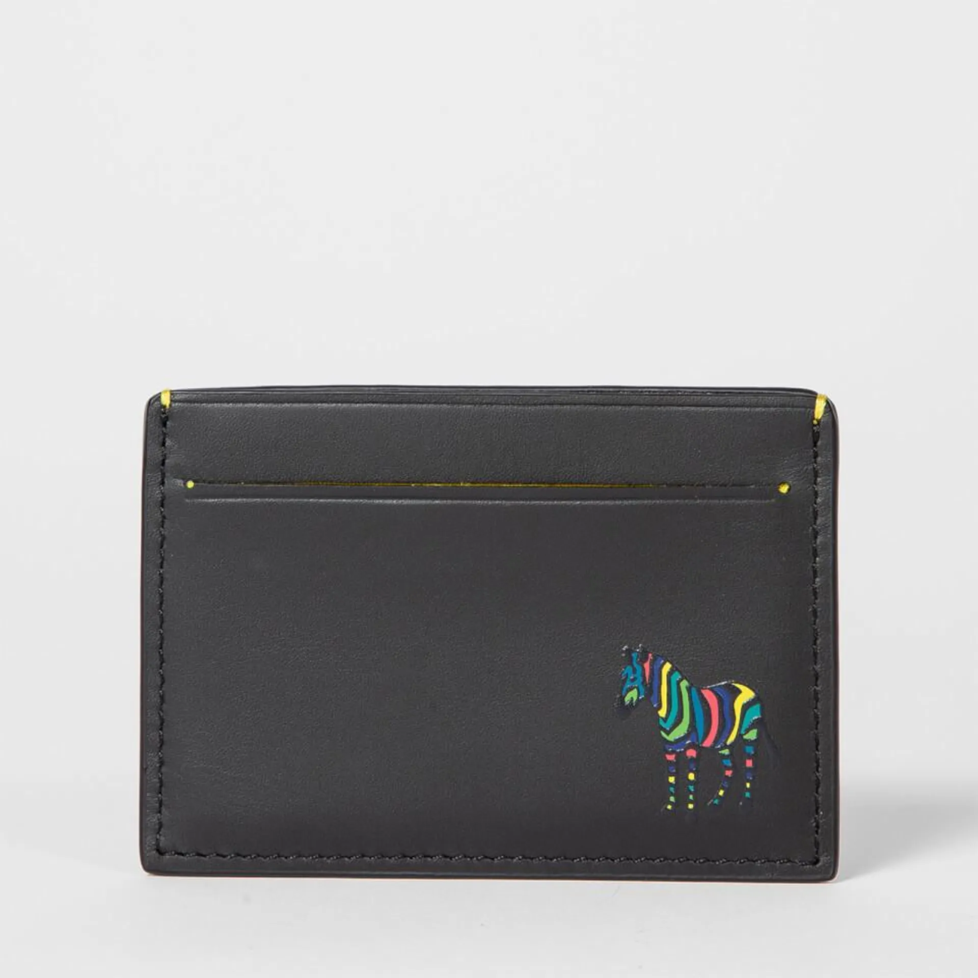 PS Paul Smith Logo-Stamped Leather Card Holder