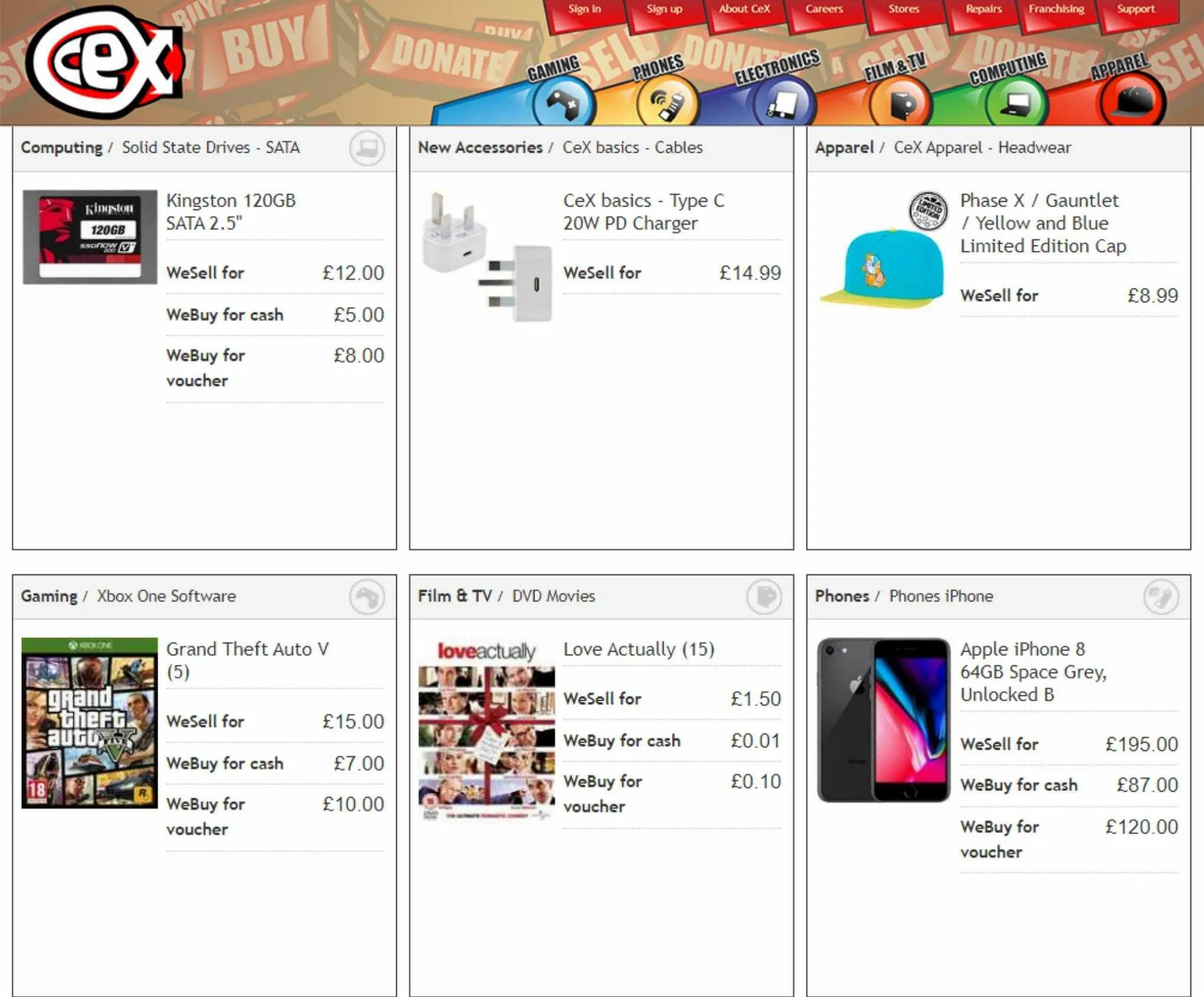 CeX Weekly Offers - 4