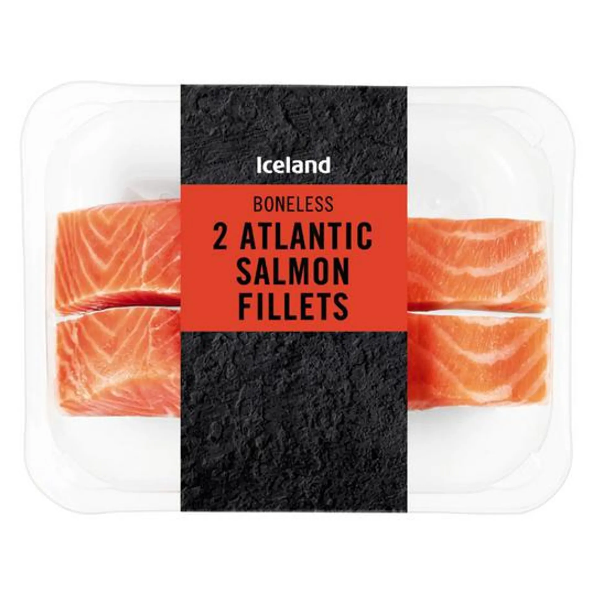 Iceland Boneless 2 Atlantic Salmon Fillets 220g