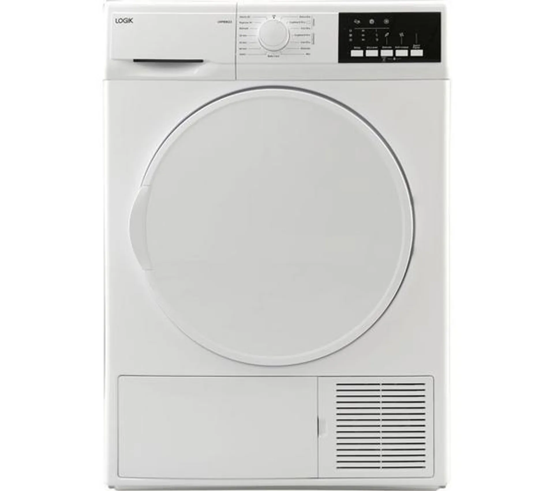 LOGIK LHP8W23 8 kg Heat Pump Tumble Dryer - White